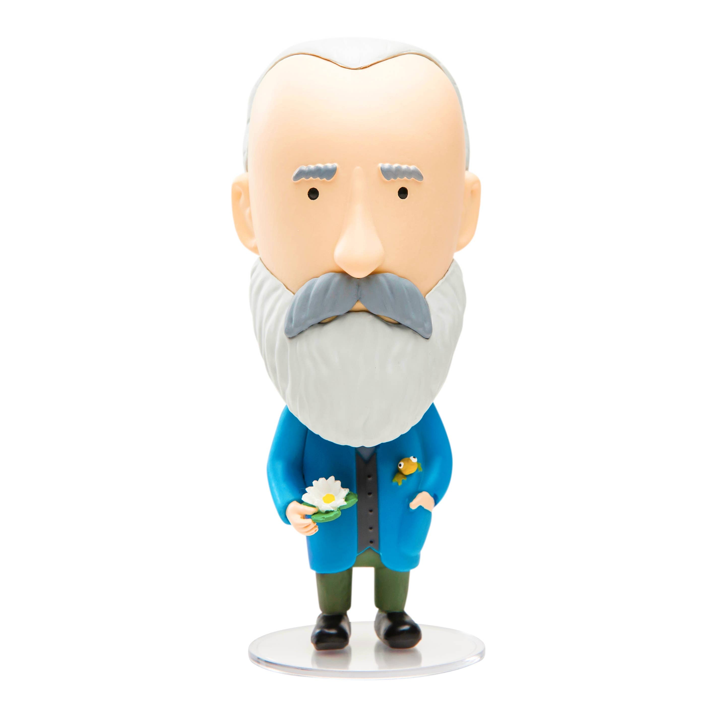 Claude Monet Figurine | 5" Art History Collectible | Color-Changing Features