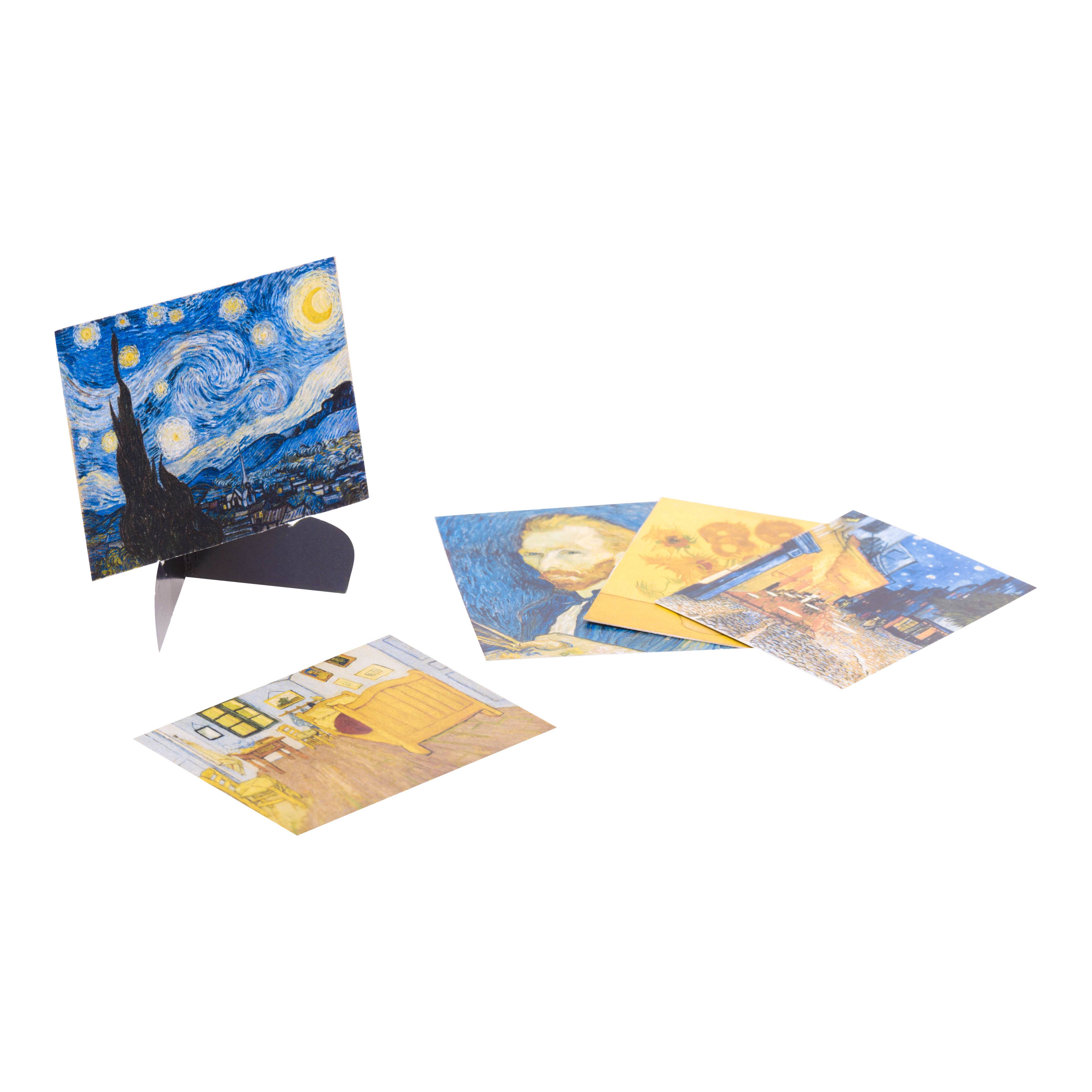 Vincent van Gogh Figurine | 5" Art History Collectible | 2 Removable Ears + Bandaged Ear