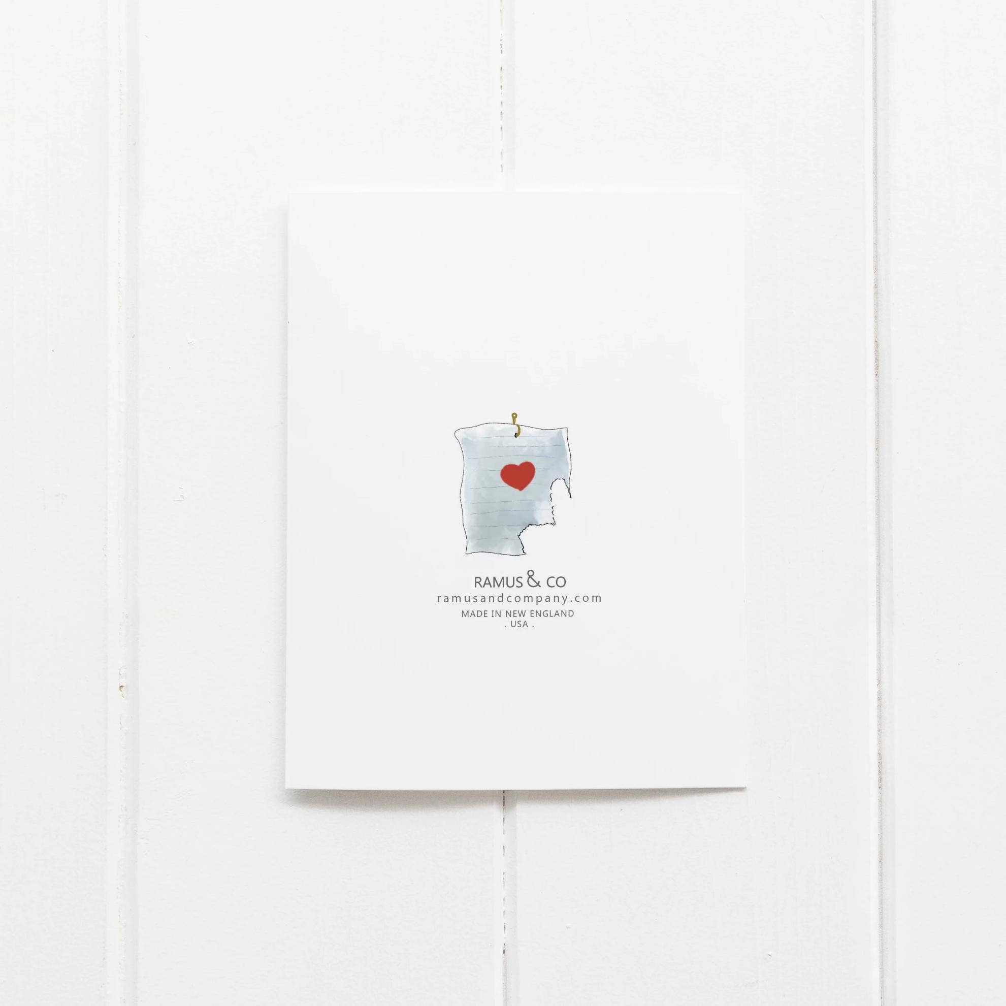 Love Note Whale Card