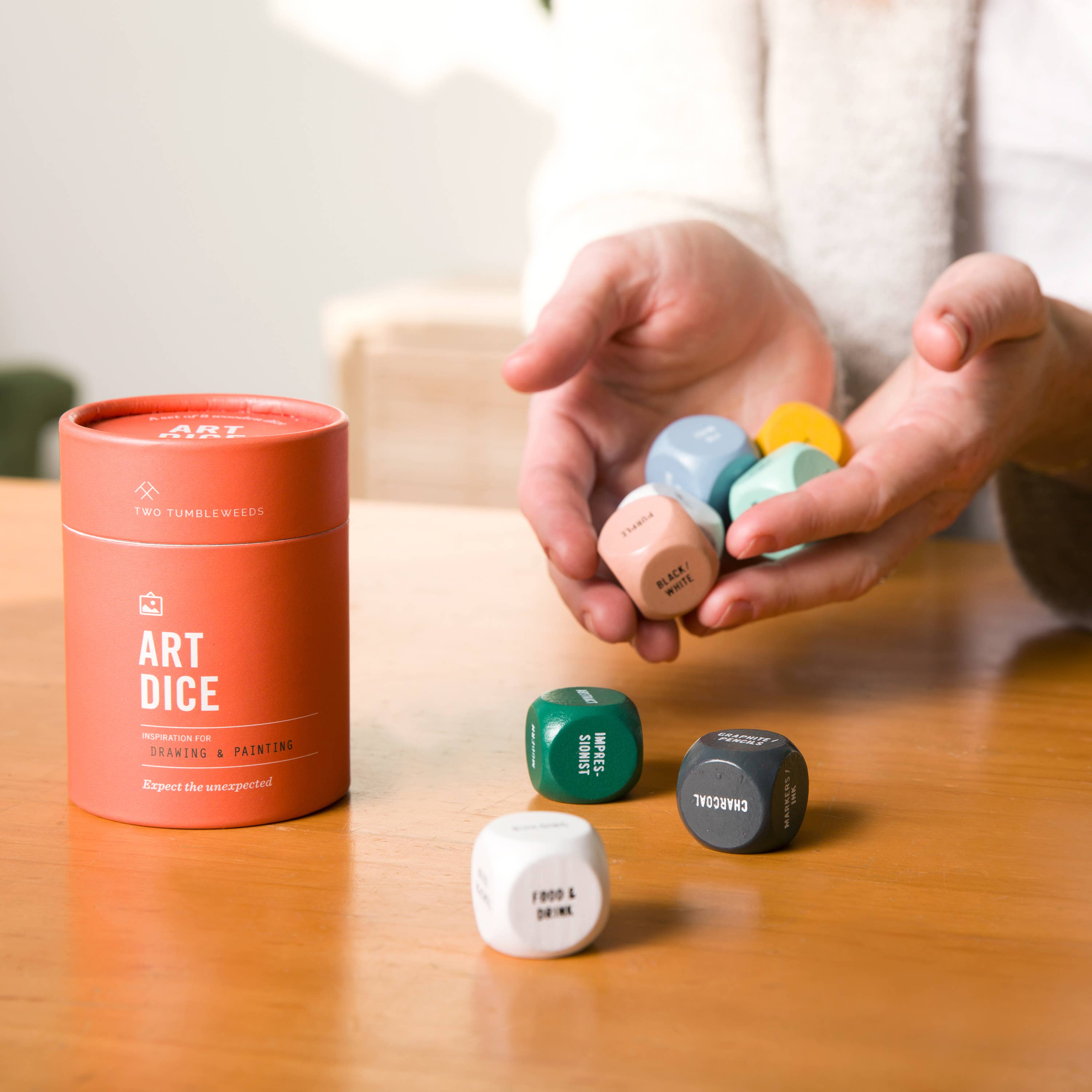 Art Dice: The Creative Prompt Set for Artists, Teachers & Beginners