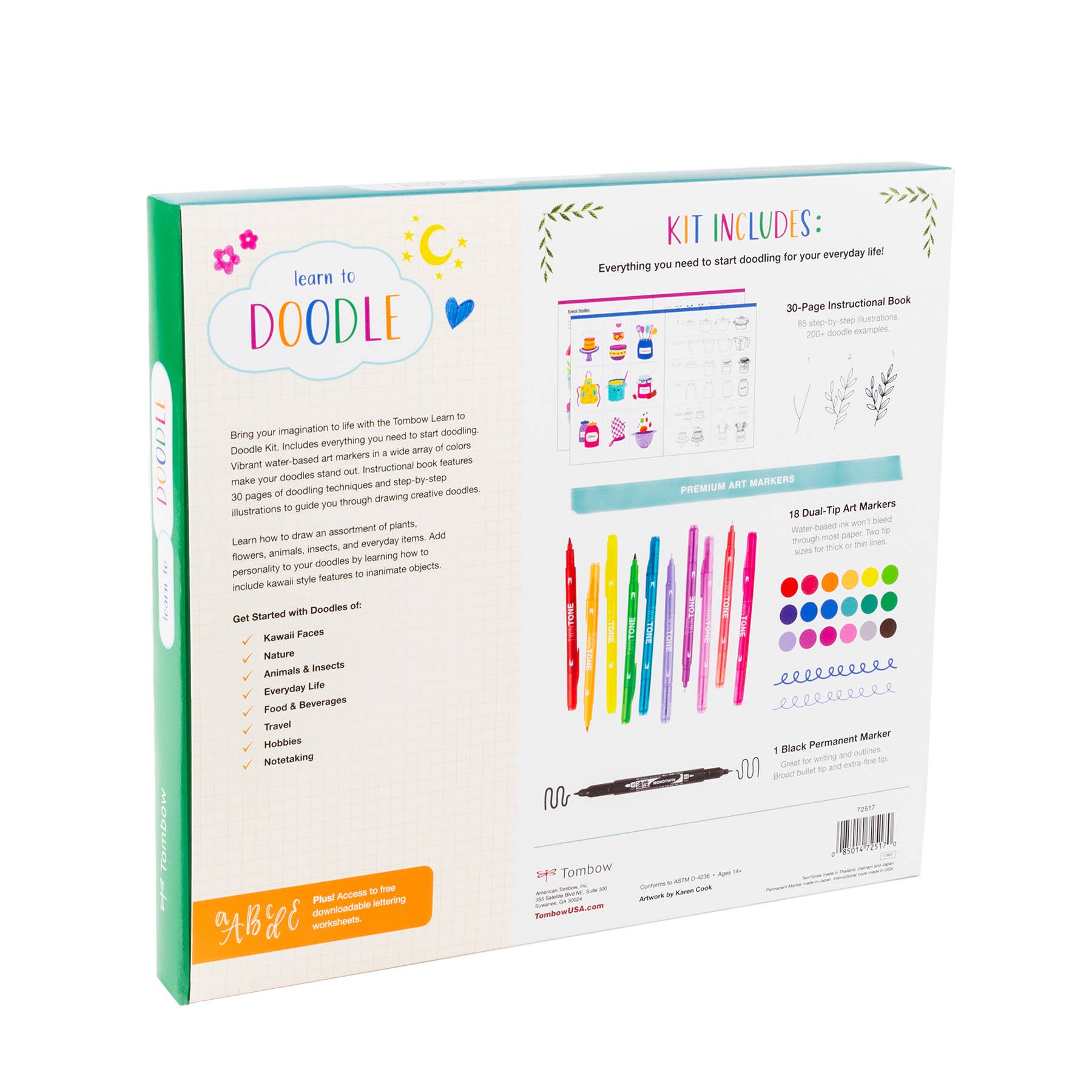 Tombow “Learn to Doodle” Kit