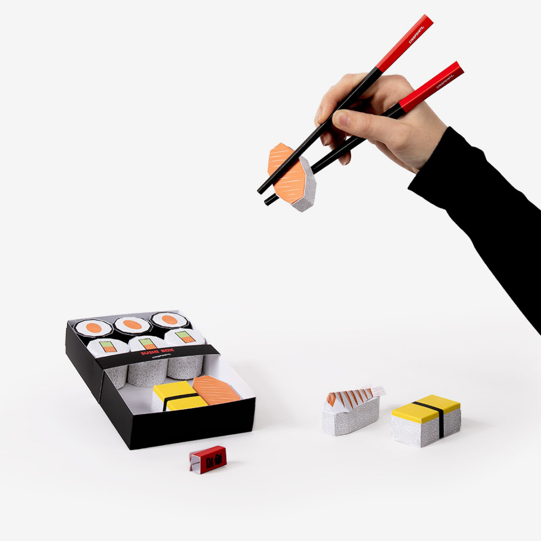 3D Paperfood Sushi by Cinqpoints | DIY Paper Model | Eco-Friendly