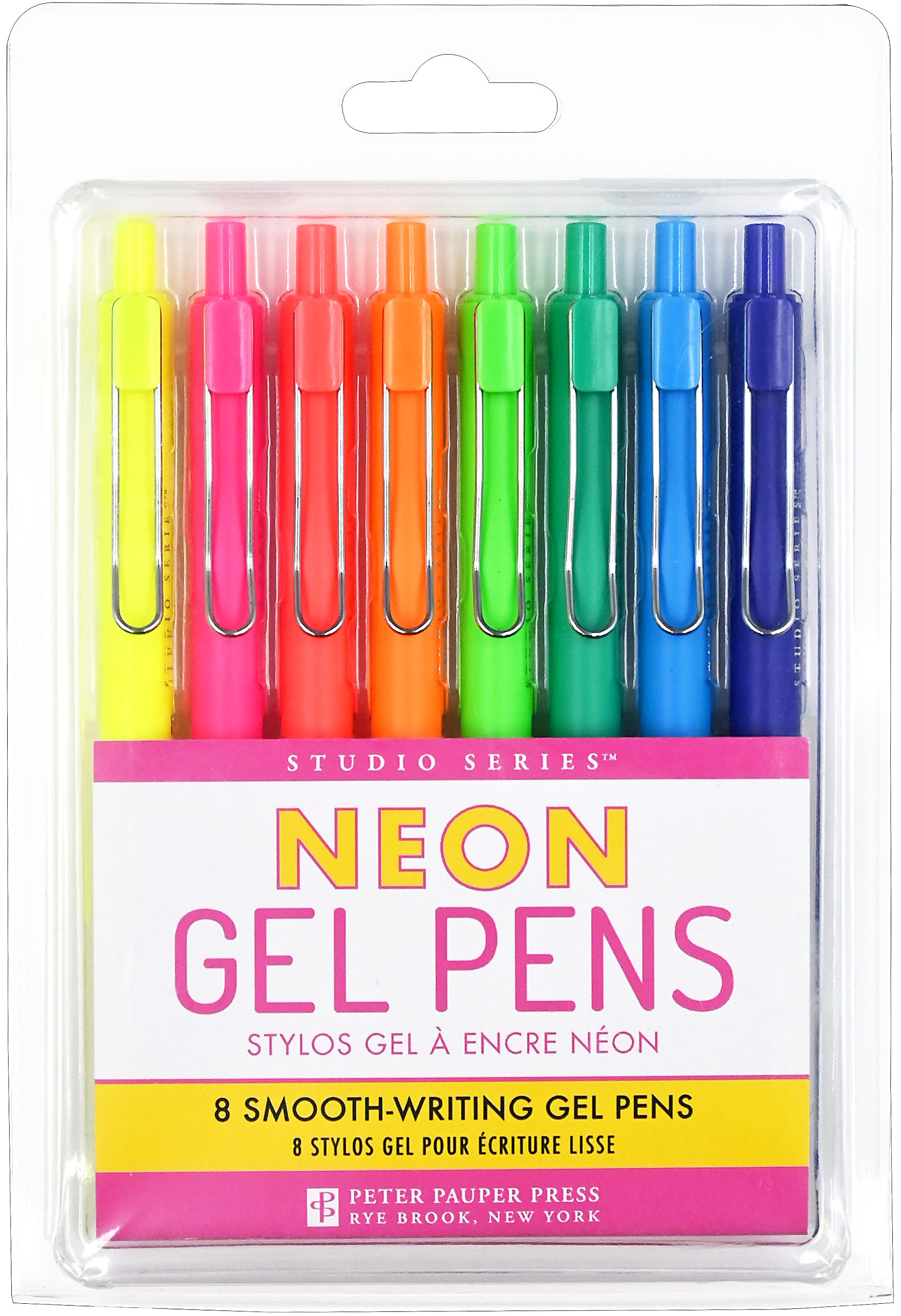 Studio Series Neon Gel Pens – Set of 8