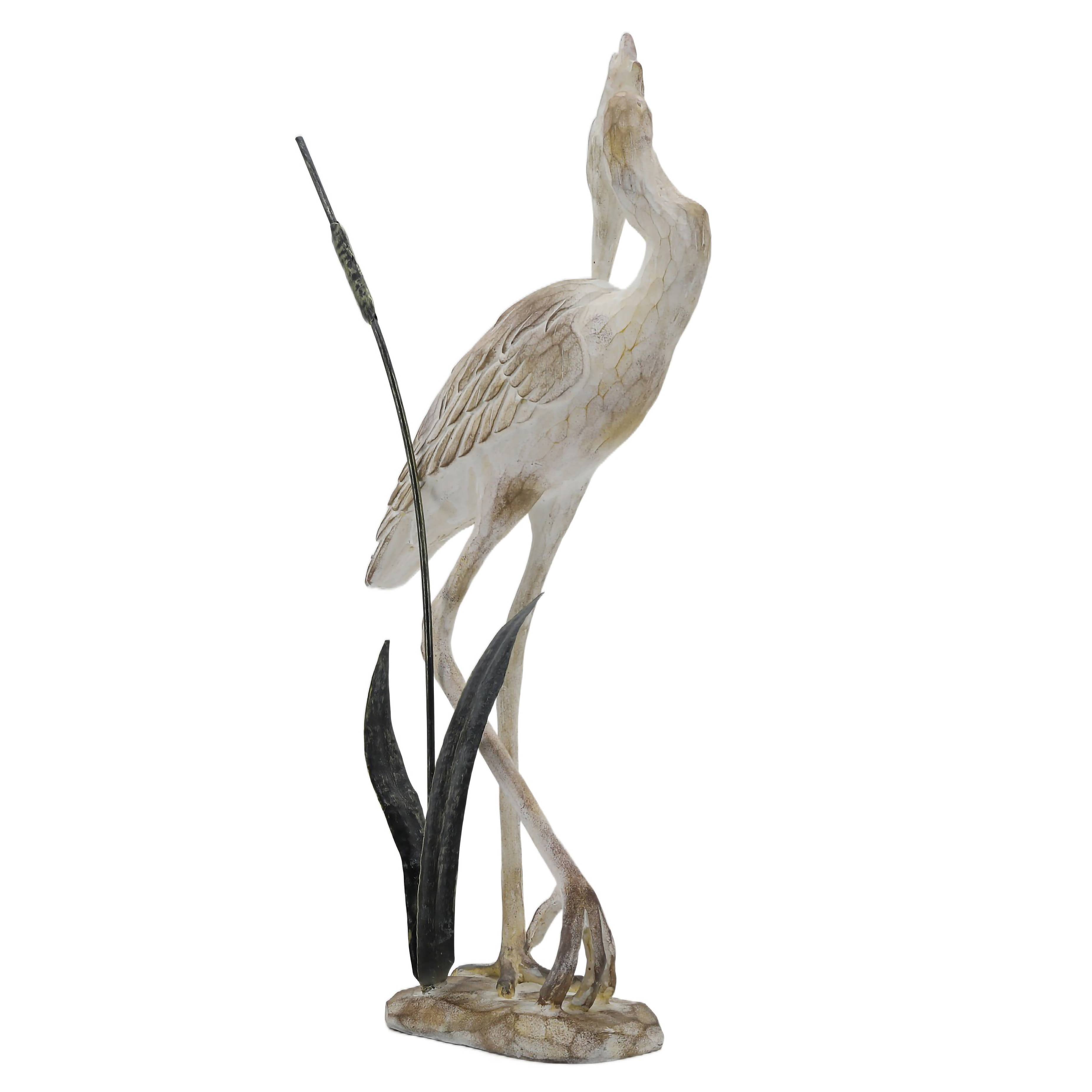 Heron Bird Statue – Medium