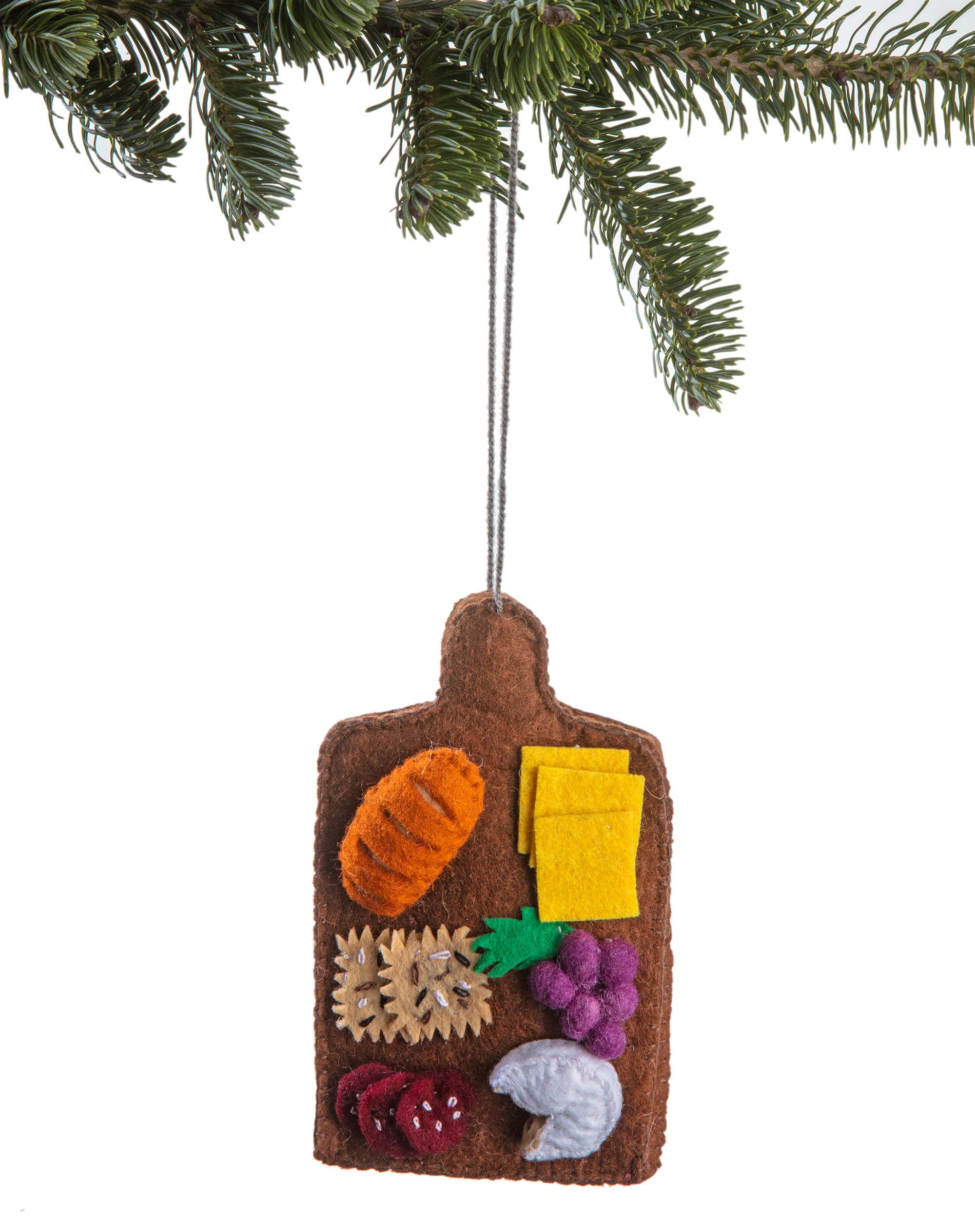 Felt Charcuterie Board Ornament — Handmade