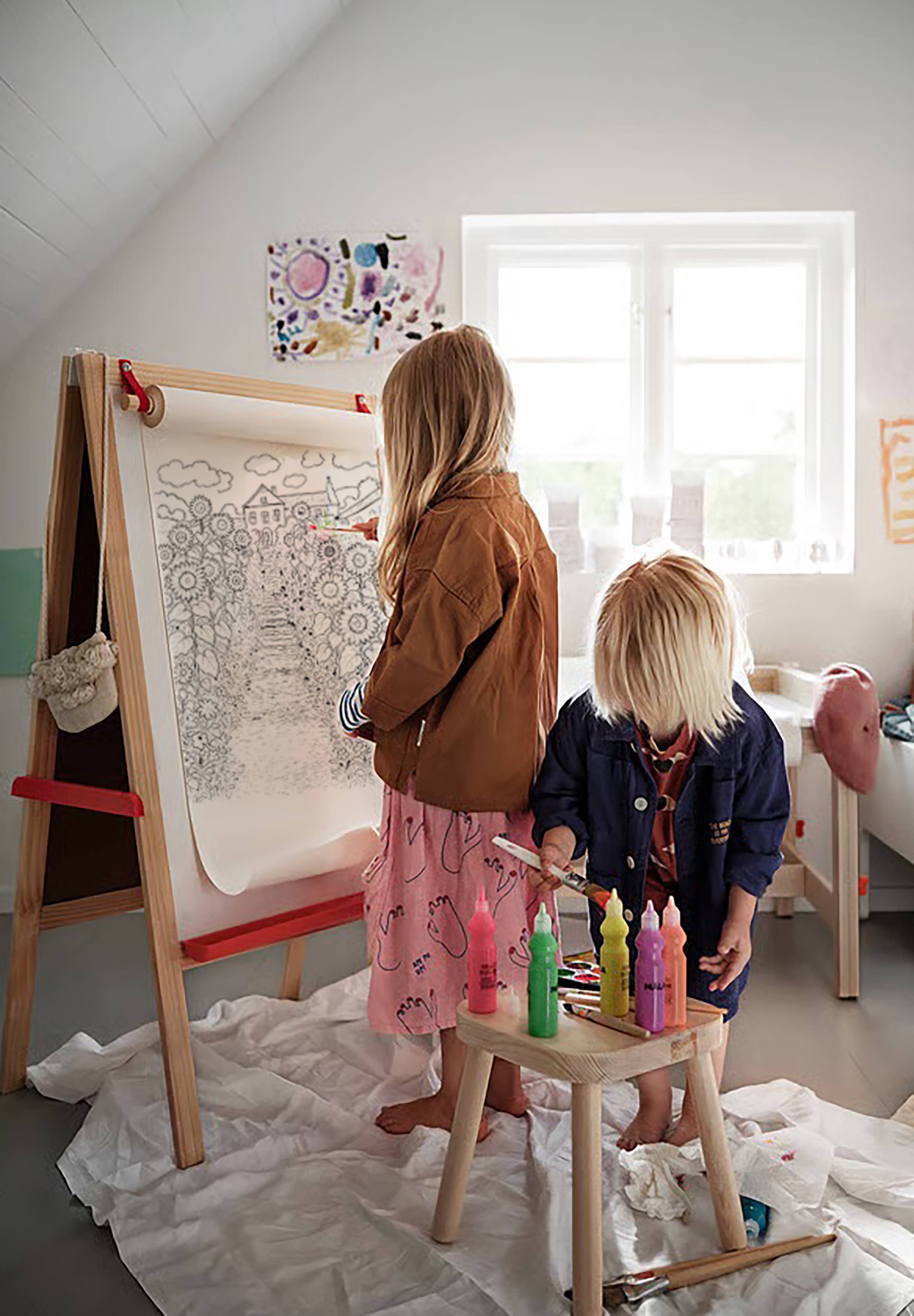 Great Little Artists Coloring Roll