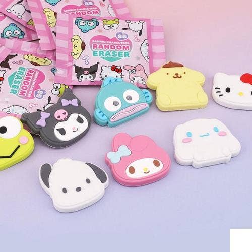 Sanrio Characters Random Eraser — Mystery Design