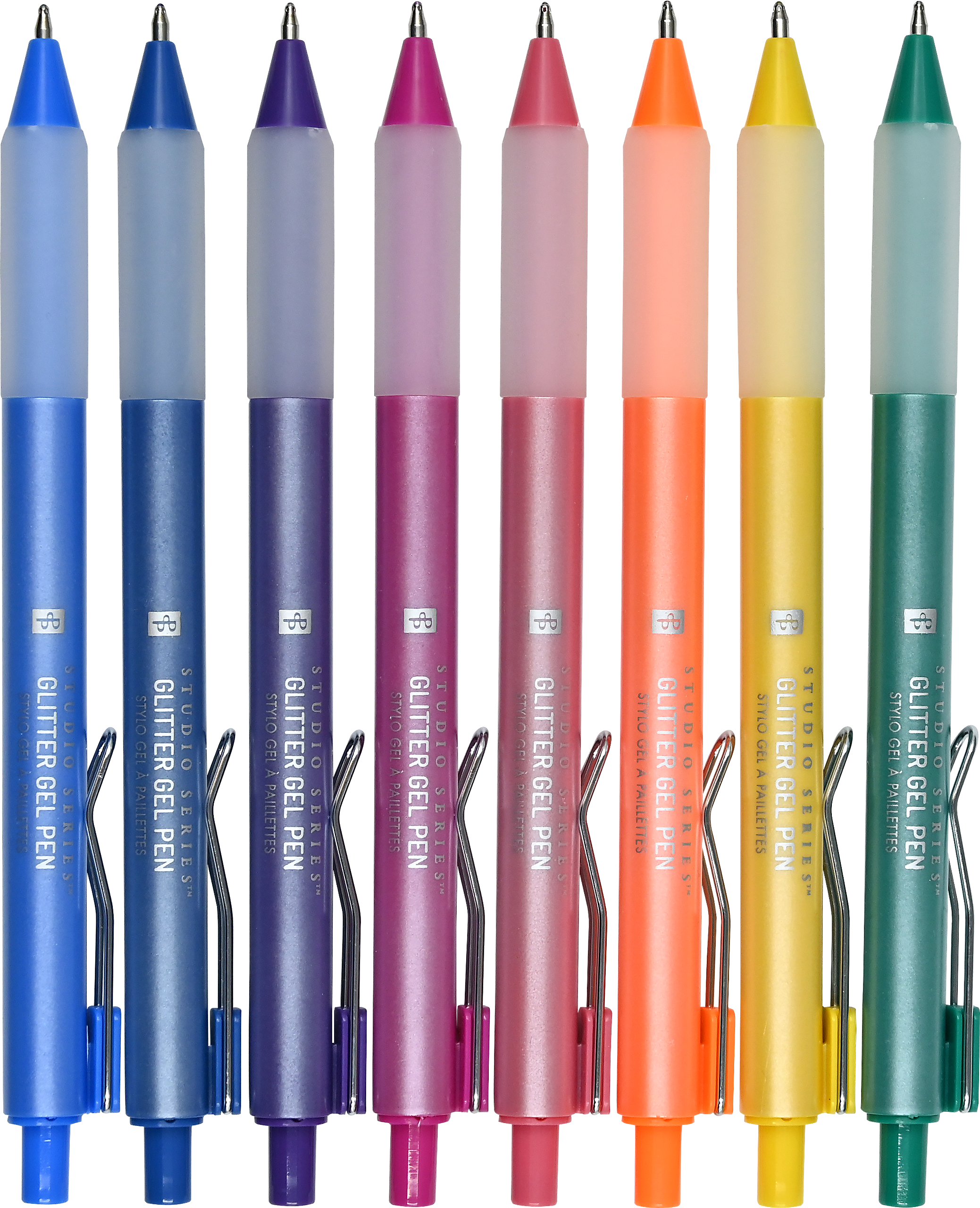 Studio Series Glitter Gel Pens – Set of 8