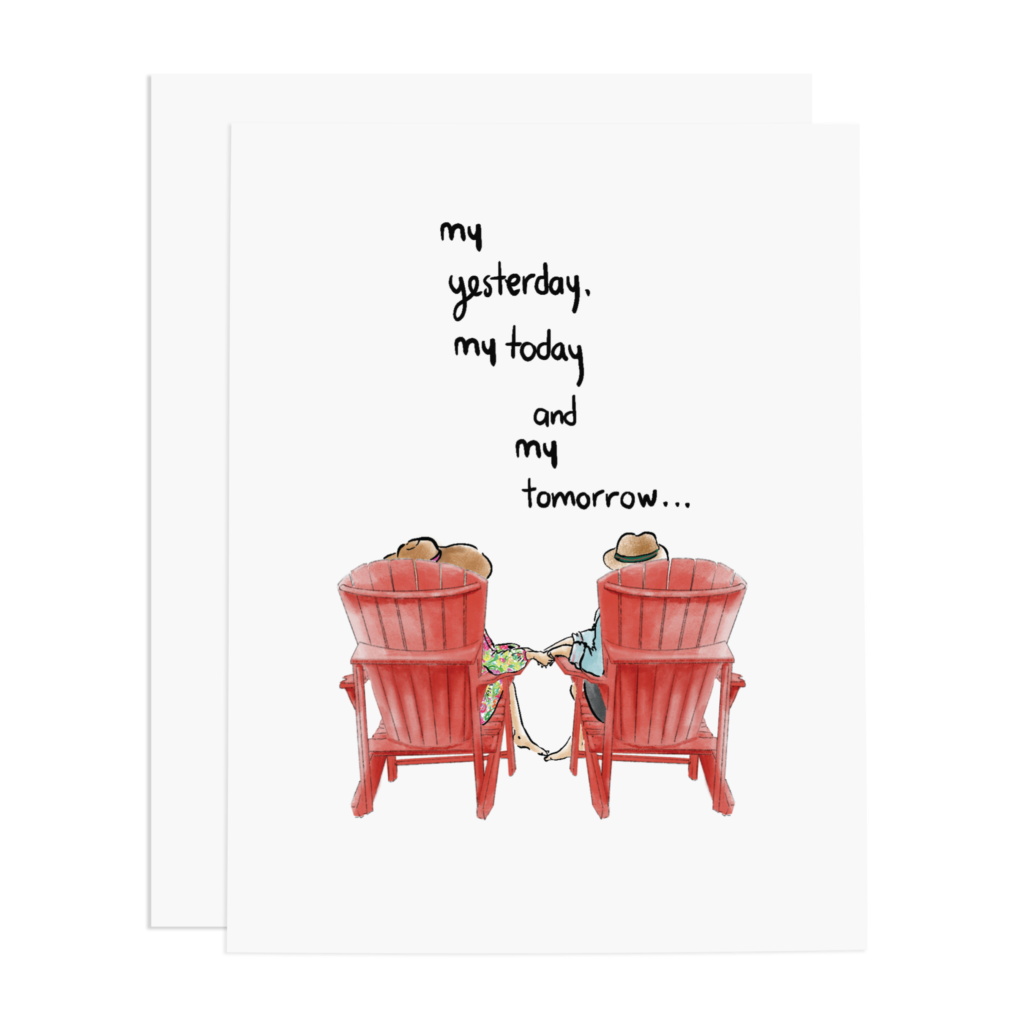 My Yesterday, My Today, My Tomorrow Greeting Card