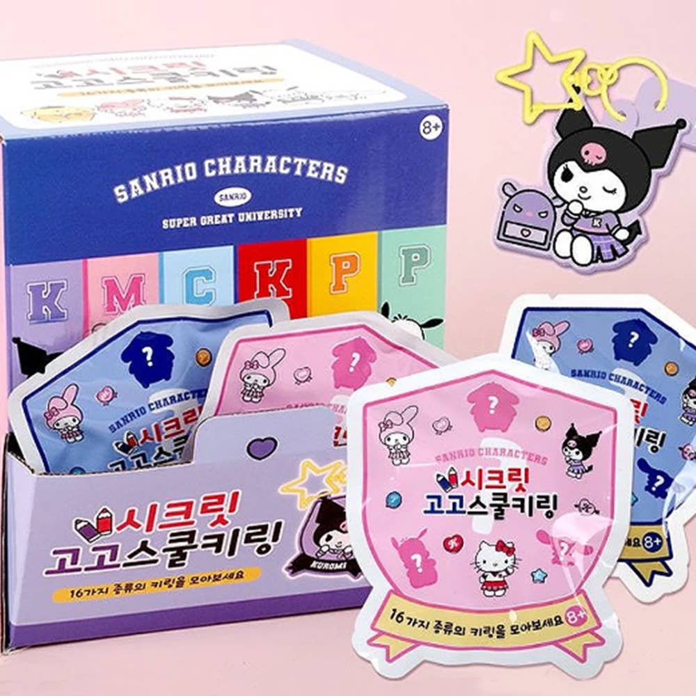 Sanrio Secret Keyring Blind Box — Collect All 16 Designs