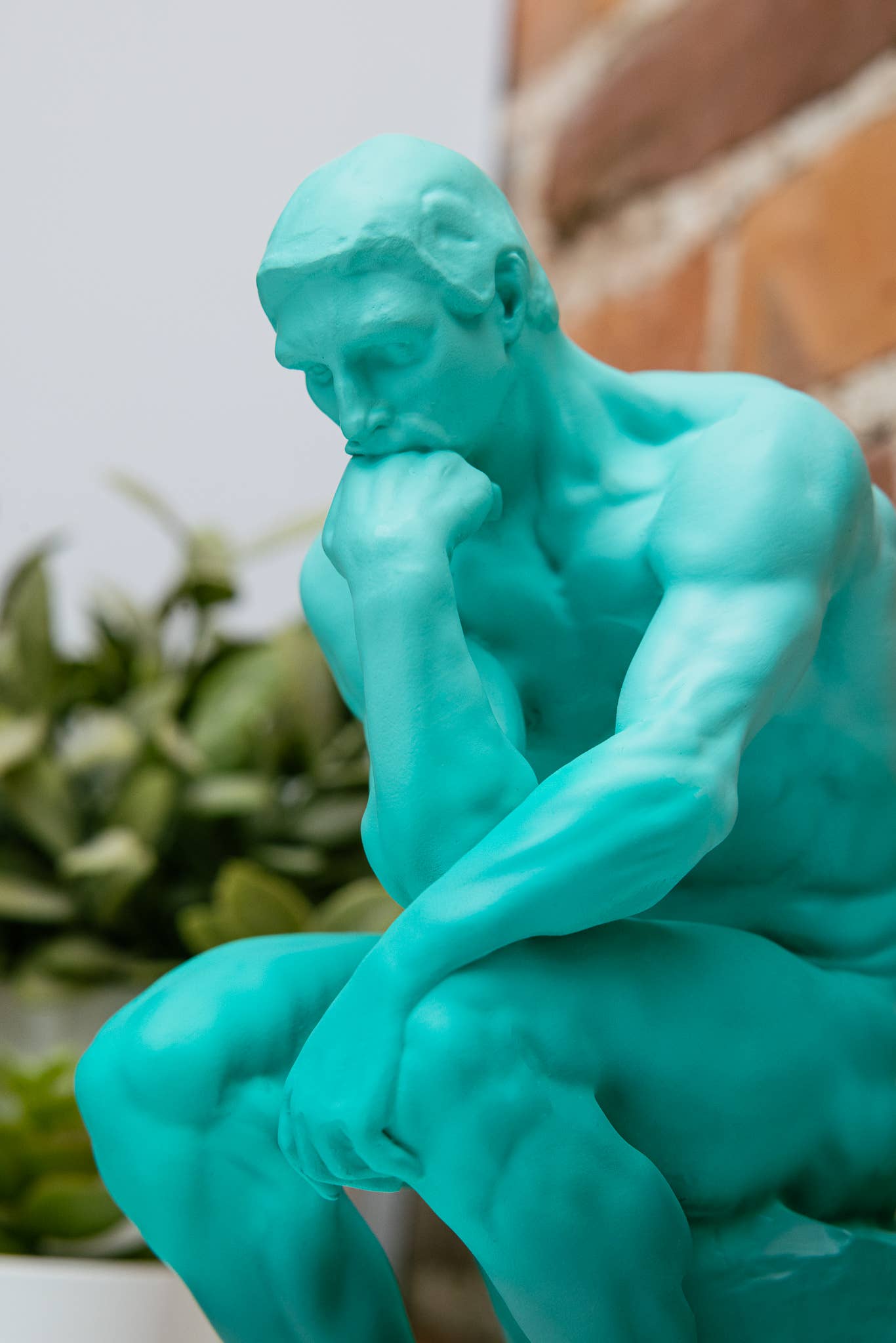 Rodin's The Thinker Statue | 7.9" Colorful Resin Reproduction