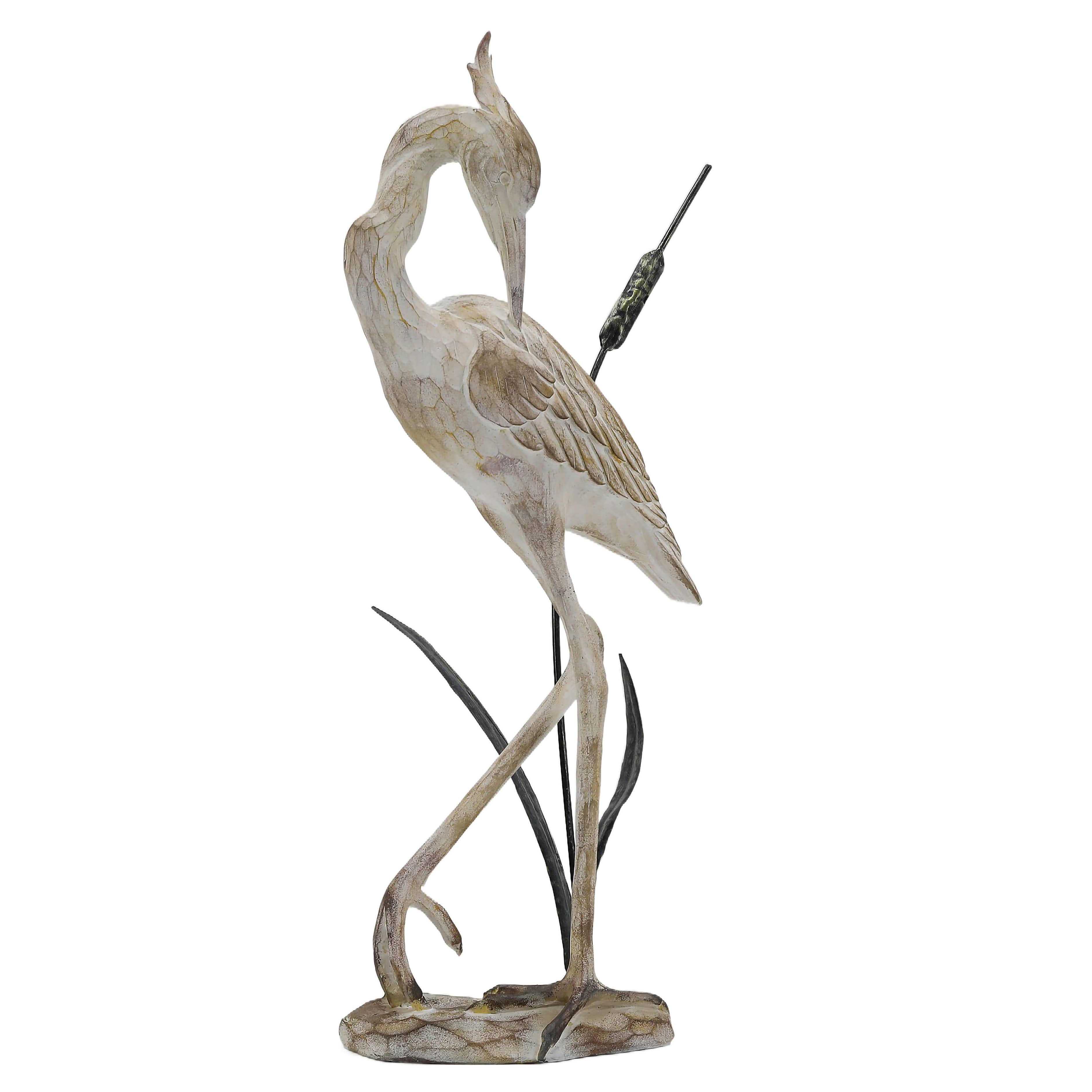 Heron Bird Statue – Medium