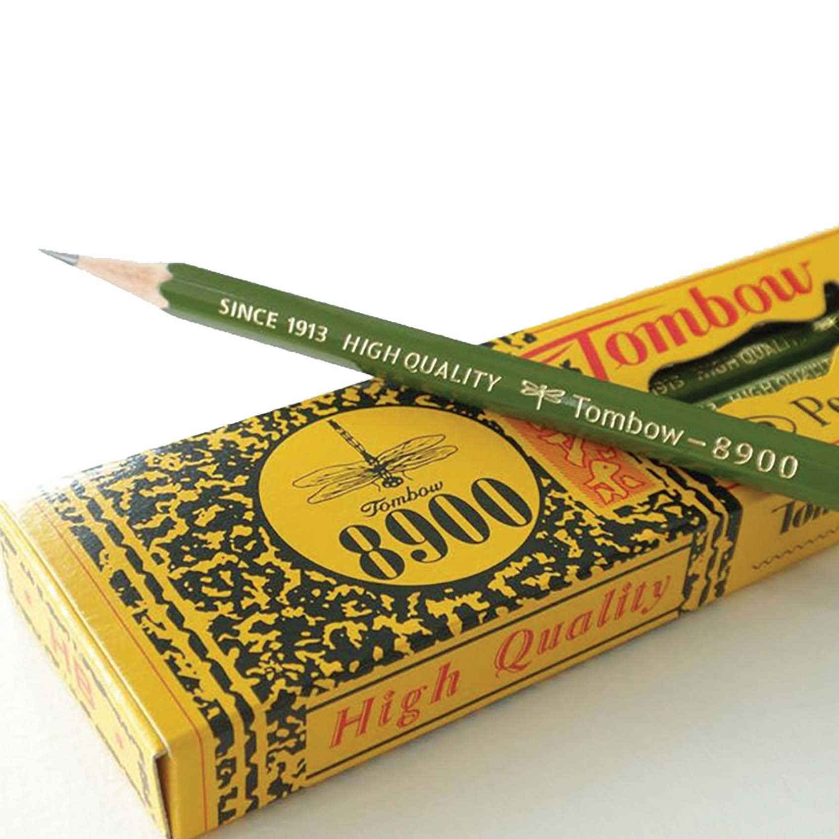 Tombow 8900 Drawing Pencils – 2B (Box of 12)