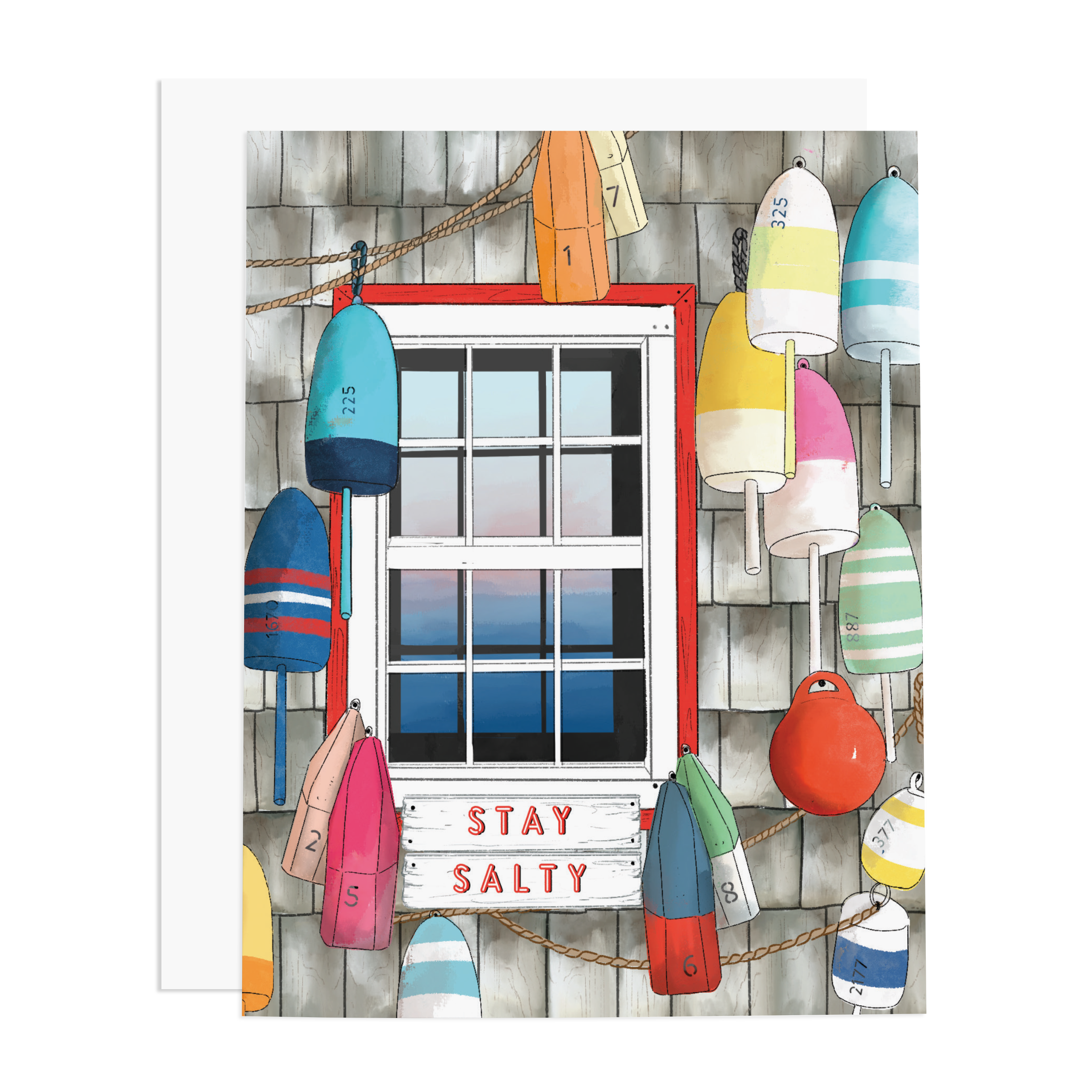 Stay Salty – Buoy Shack Greeting Card