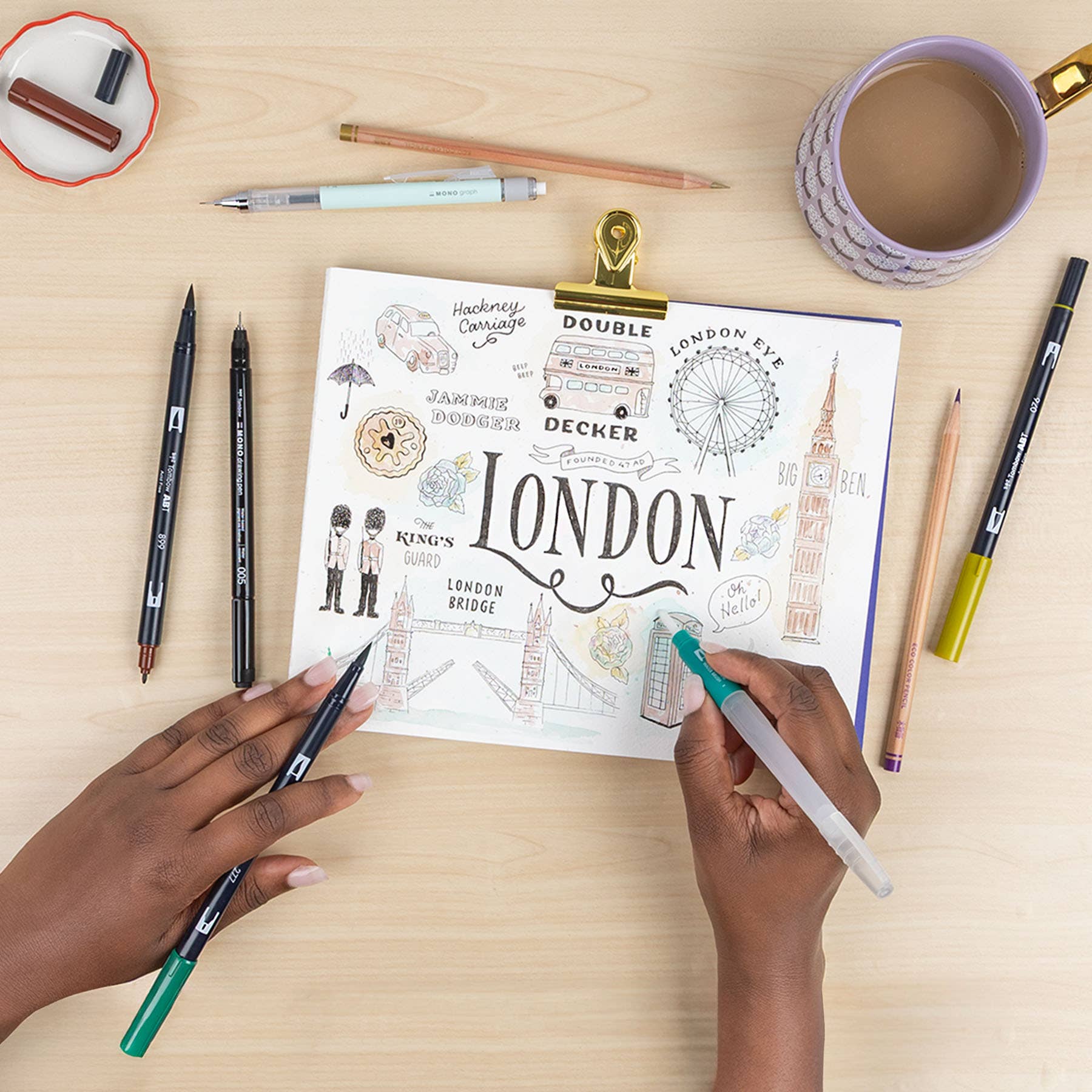 Tombow “Urban Sketching” Set