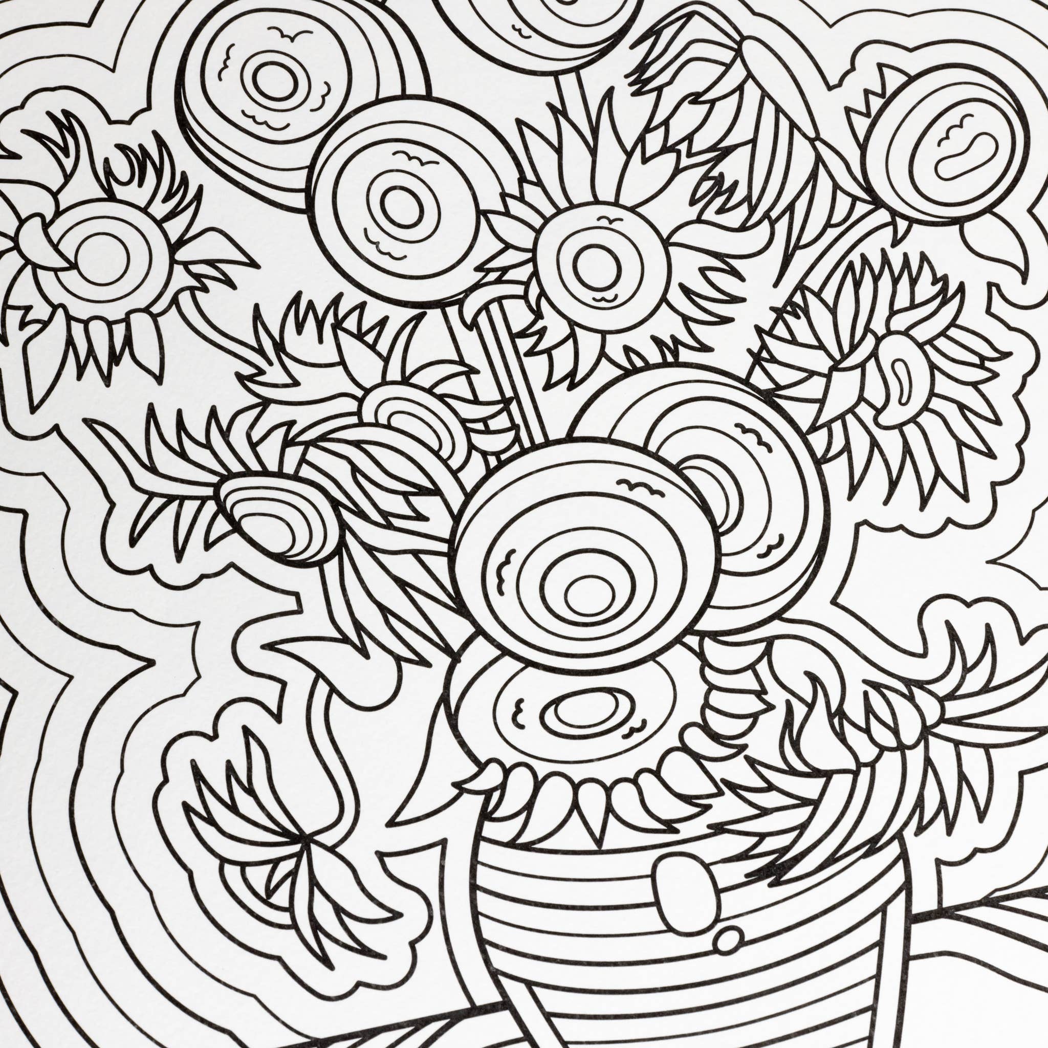 Van Gogh Coloring Book | 12 Masterpieces | Thick Premium Paper for Any Medium
