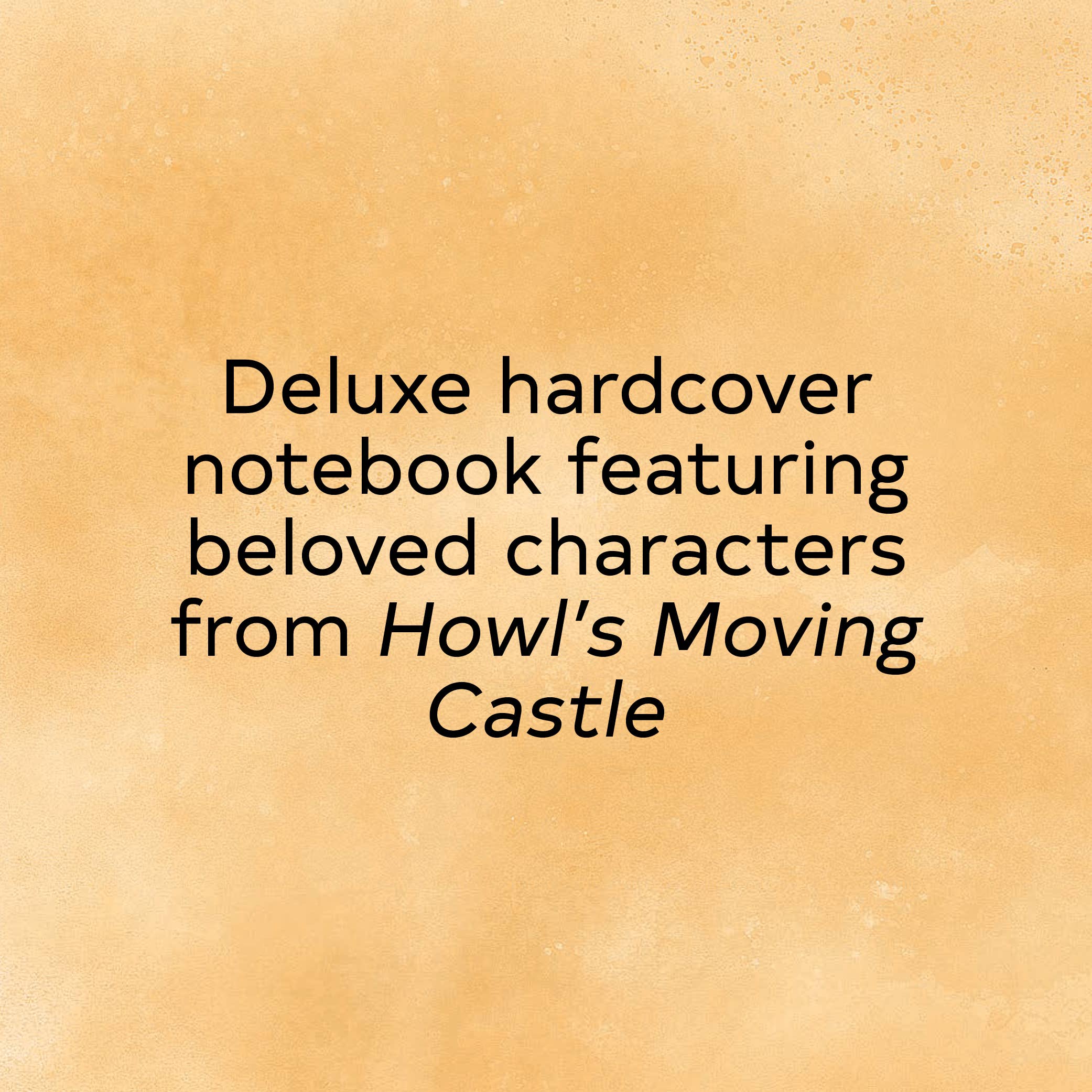 Howl's Moving Castle Notebook