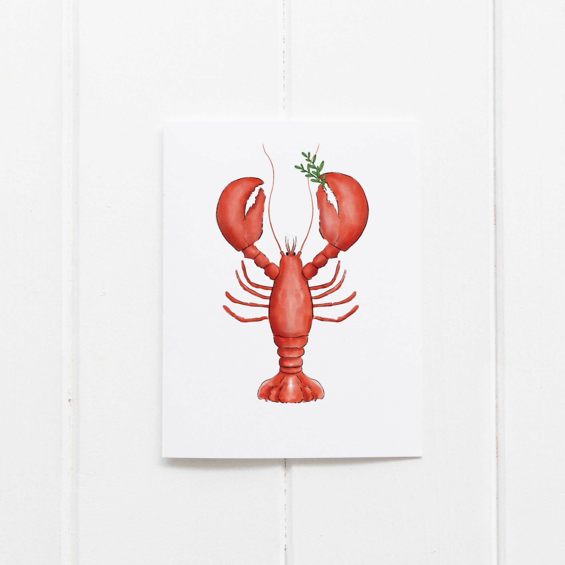 Lobster Boxed Set — Set of 8 Cards