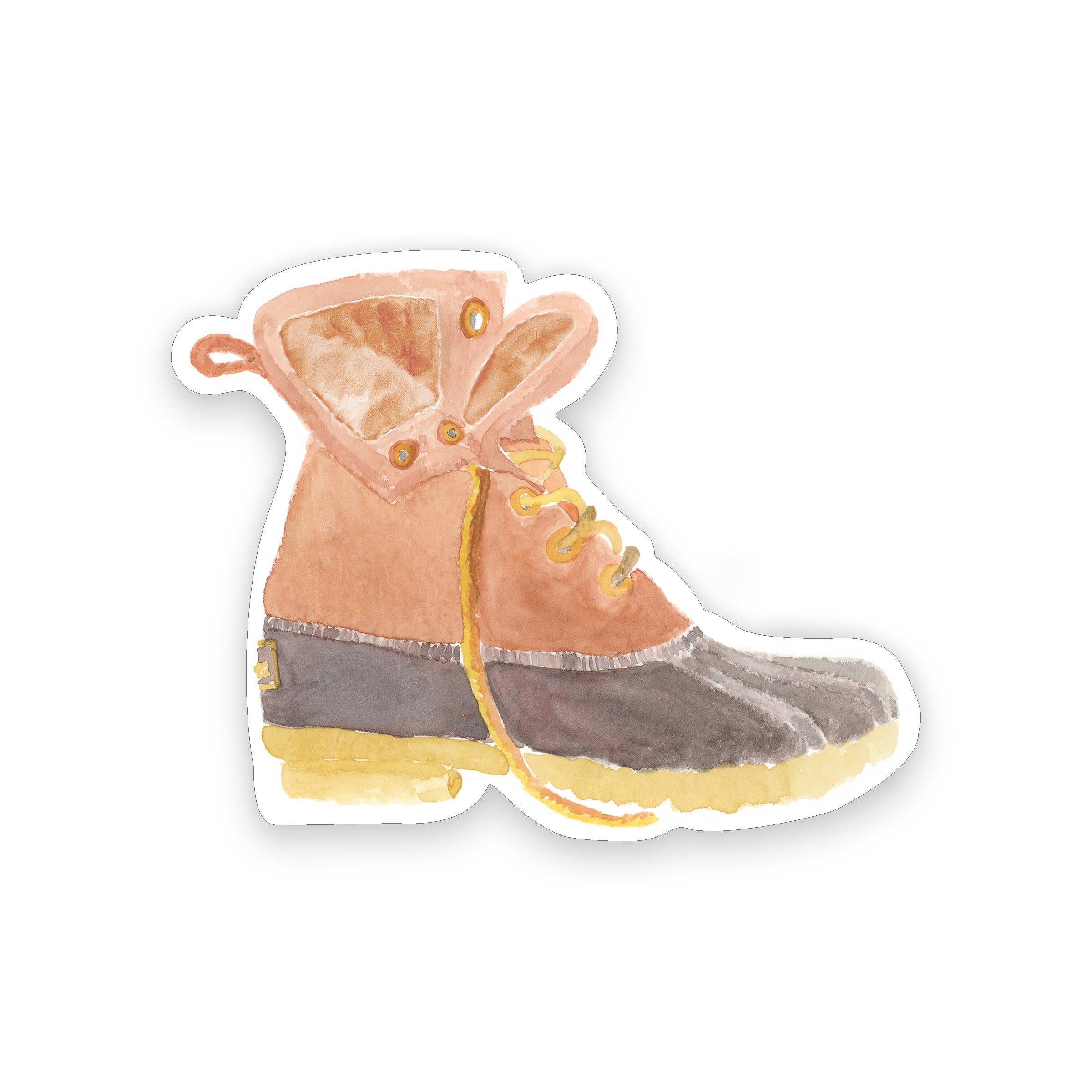 Bean Boot Sticker — 2.4" × 3"