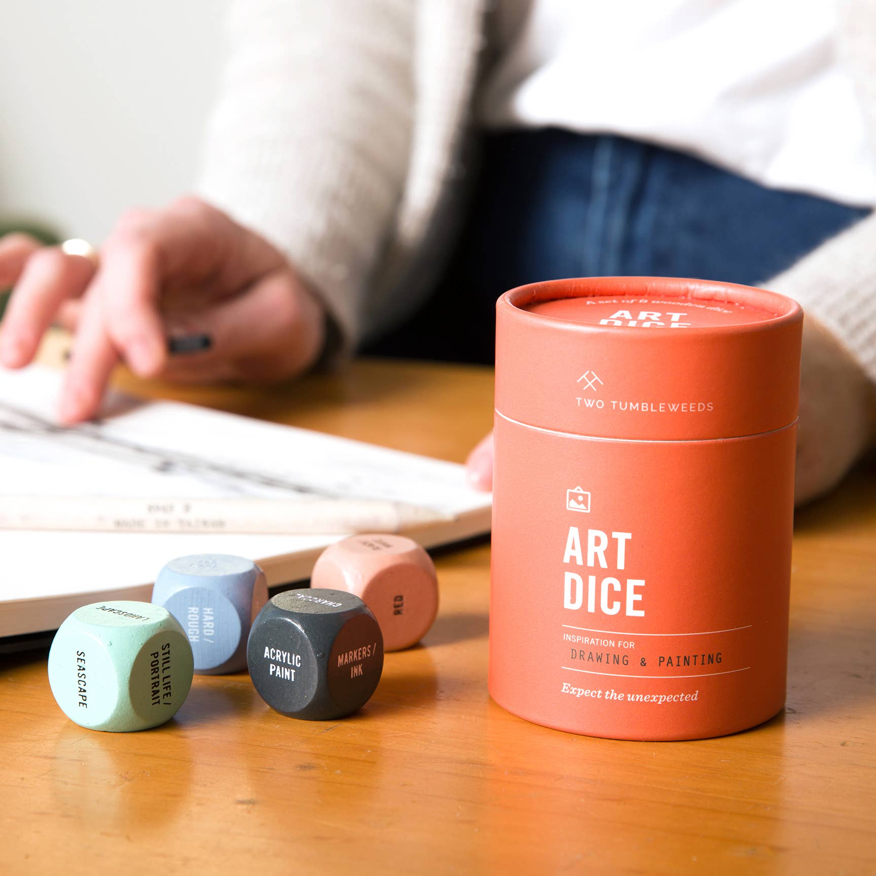 Art Dice: The Creative Prompt Set for Artists, Teachers & Beginners