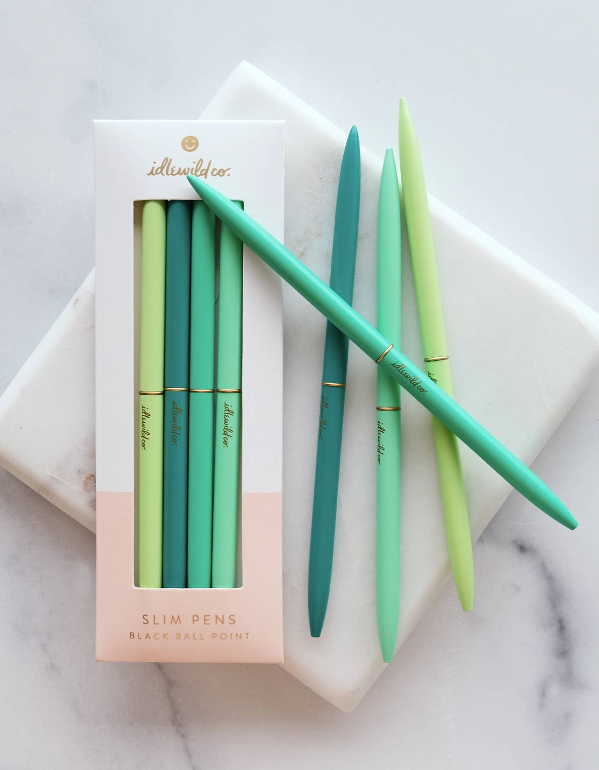 Slim Pens Set of Four | Spectrum Emerald City
