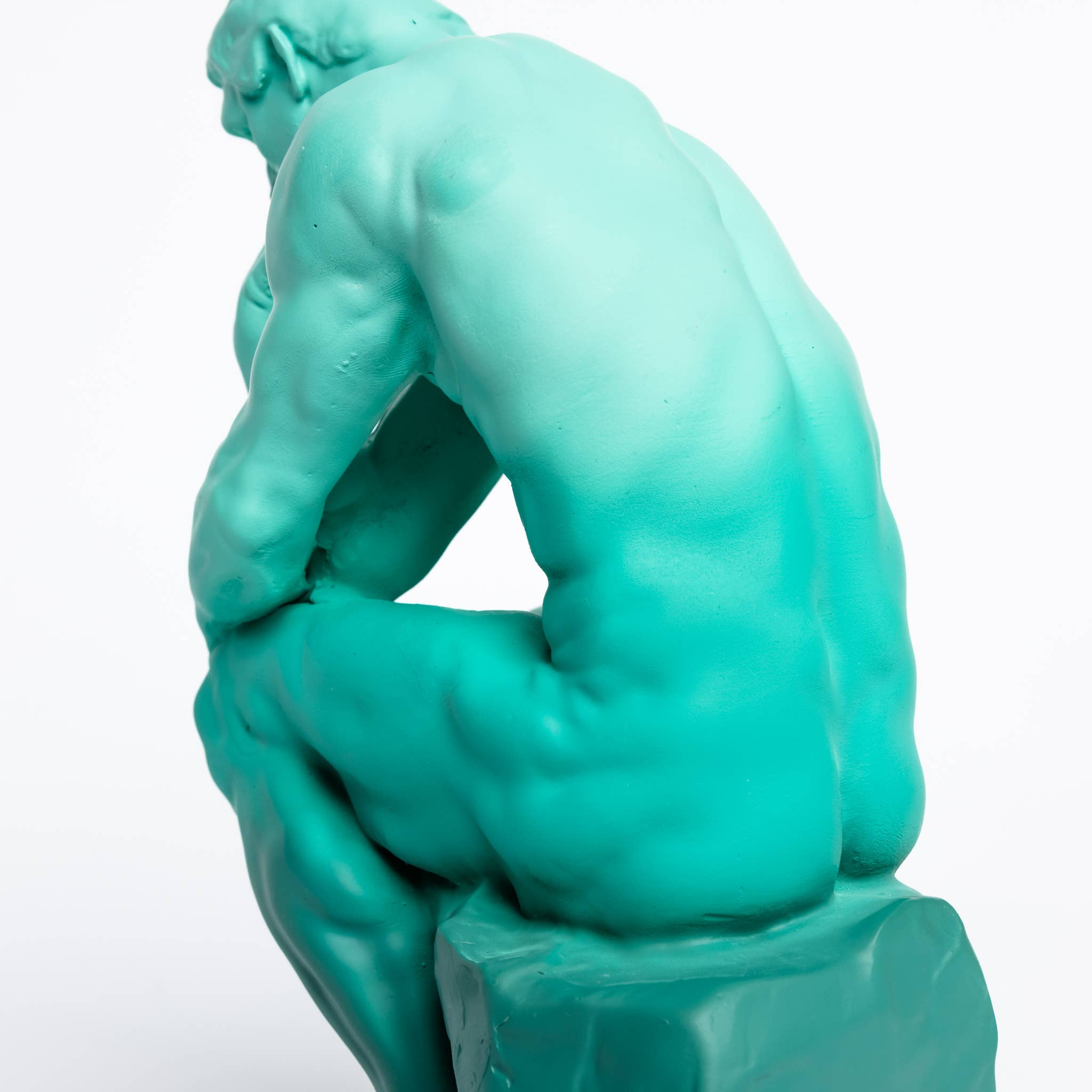 Rodin's The Thinker Statue | 7.9" Colorful Resin Reproduction