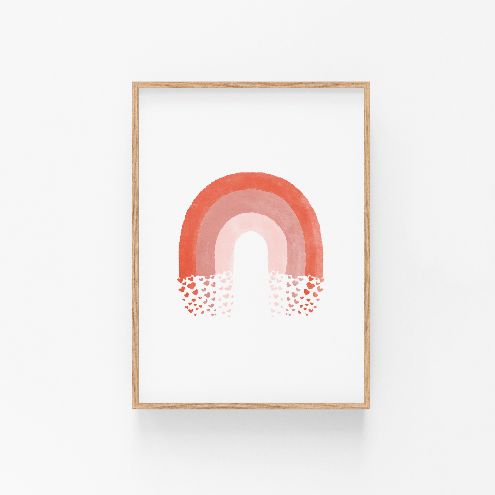 Rainbow Museum-Quality Full Color Art Print Made in USA