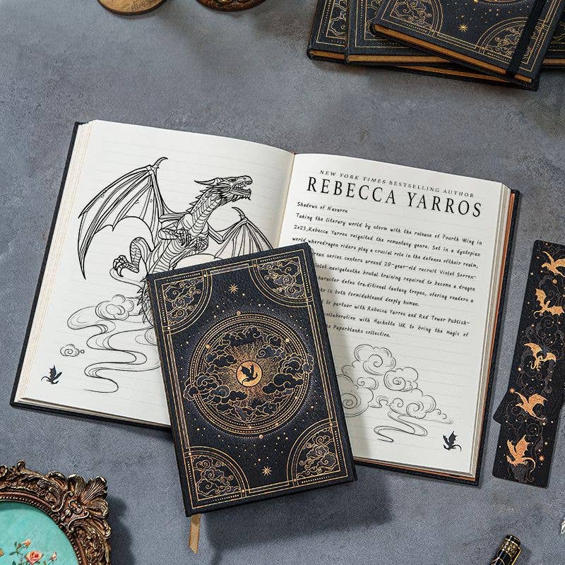 Paperblanks Shadows of Navarre Hardcover (Fourth Wing)