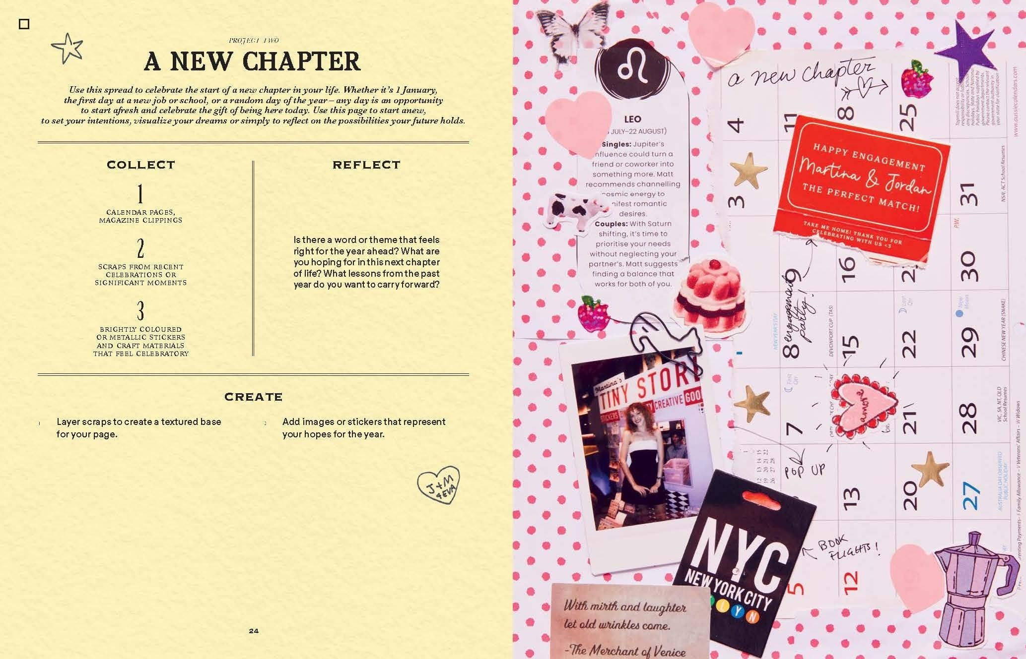 A Year of Junk Journaling: 52 Creative Prompts for Everyday Inspiration