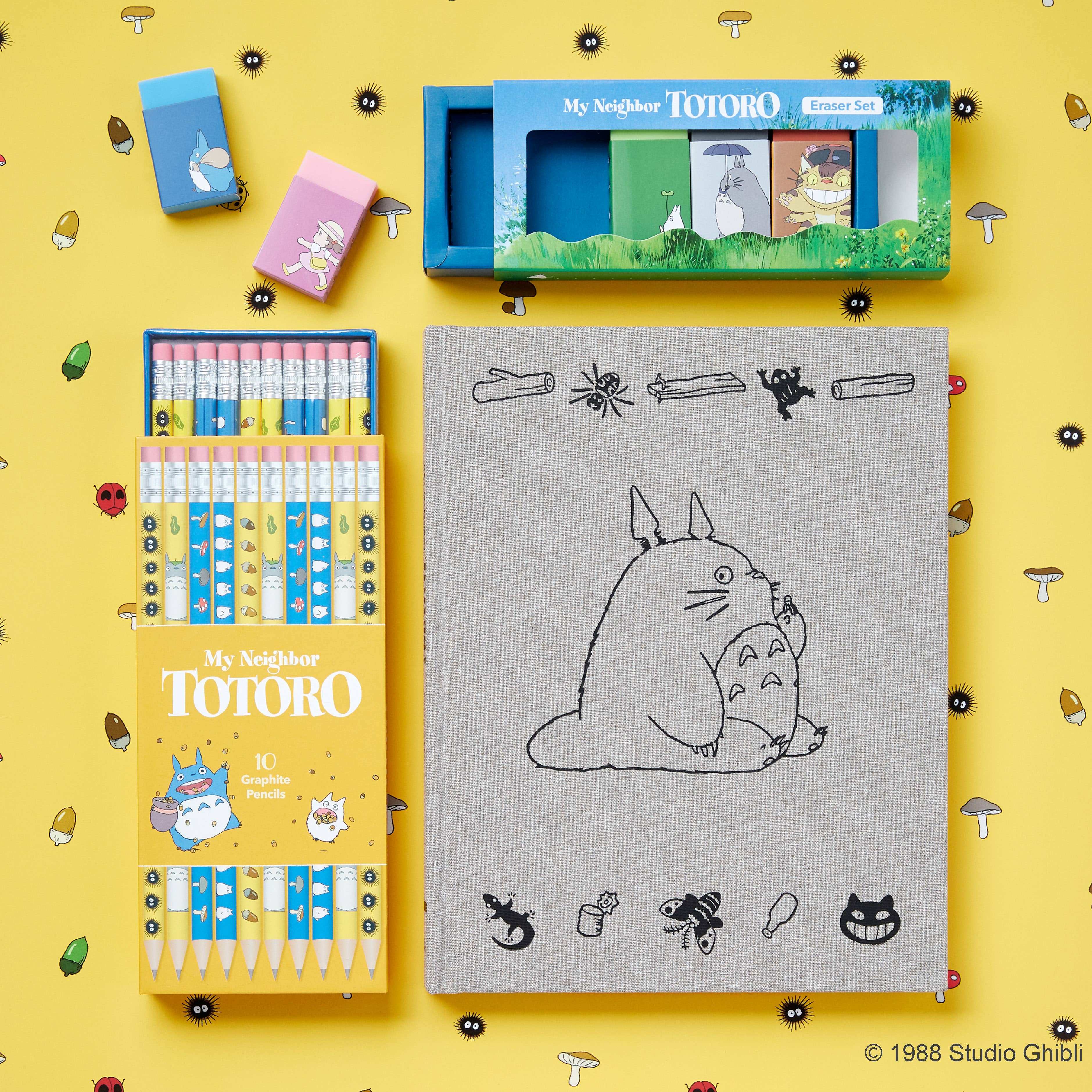 My Neighbor Totoro Erasers