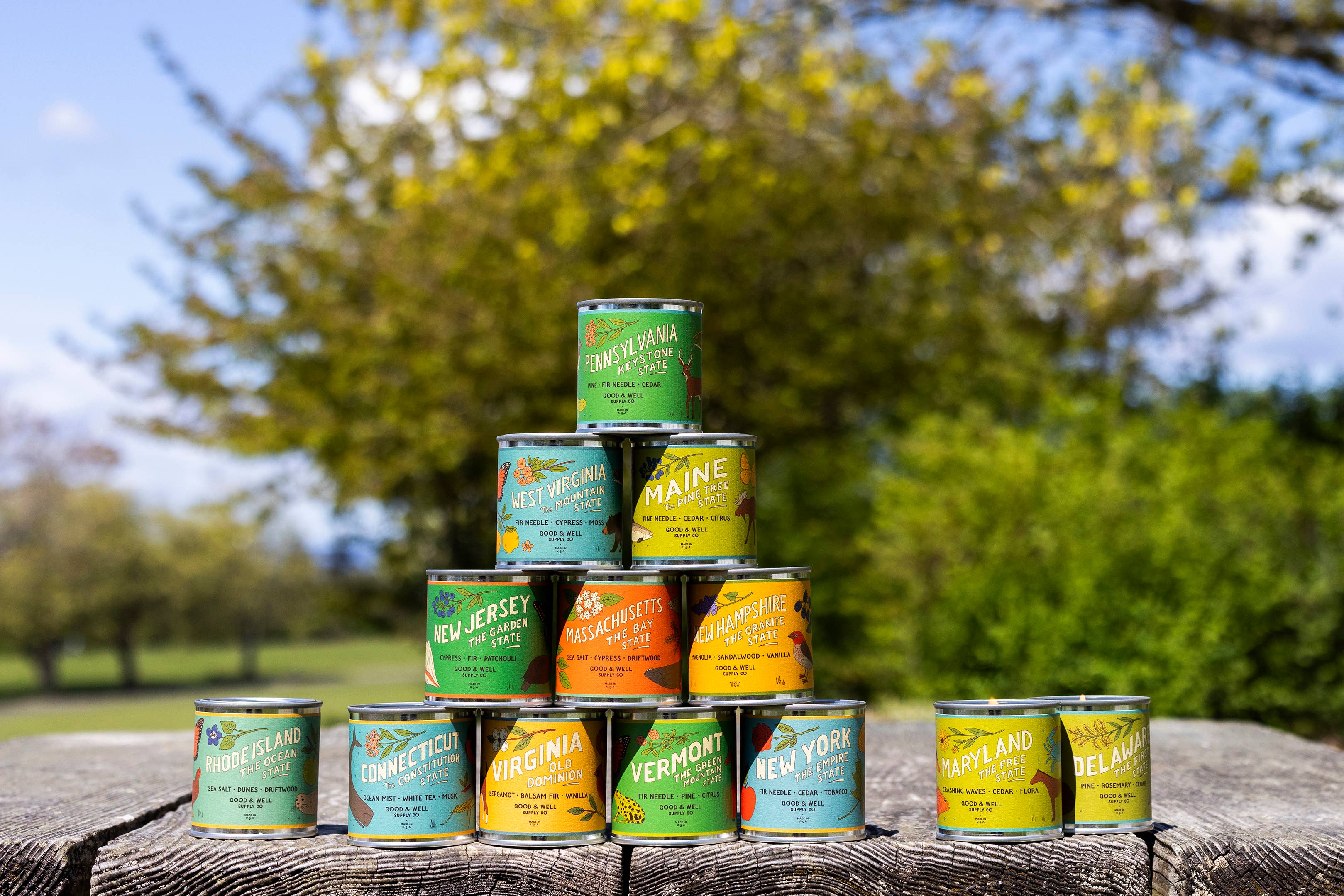 Vermont State Soy Candle