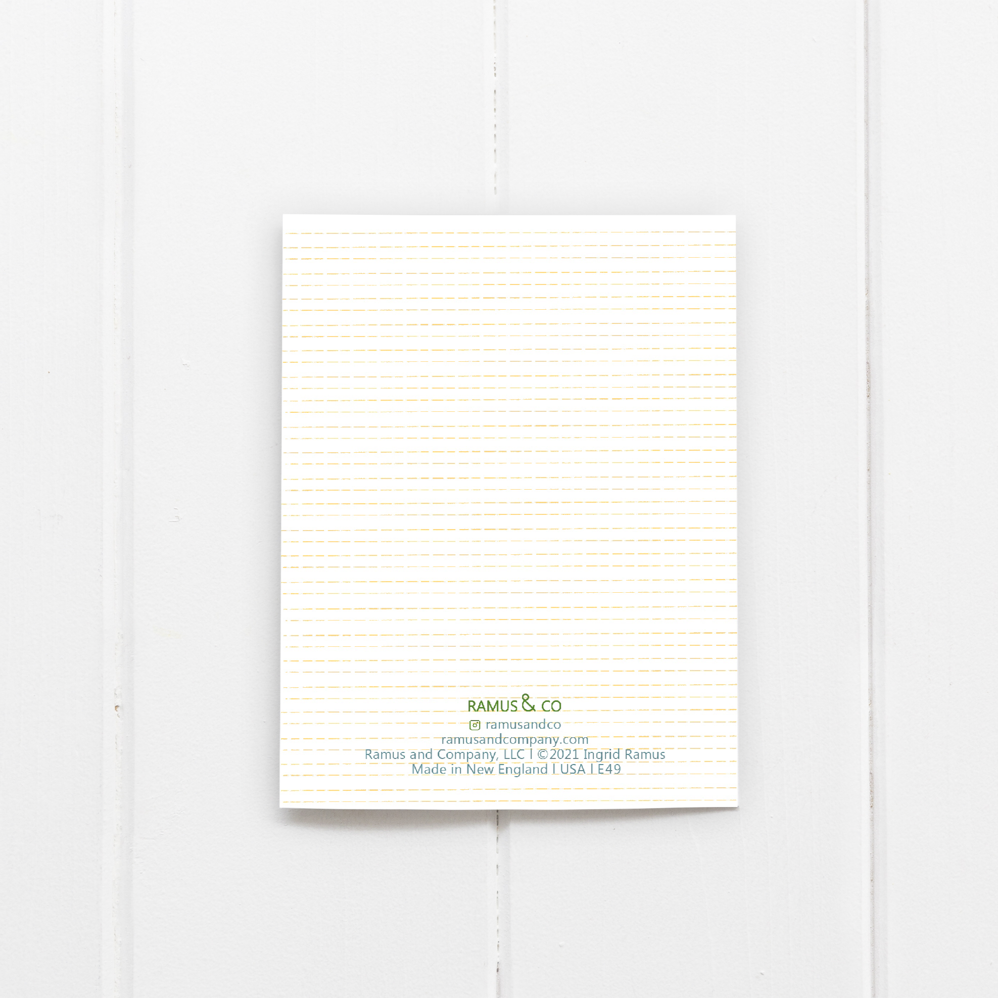 Pocket Flowers Greeting Card