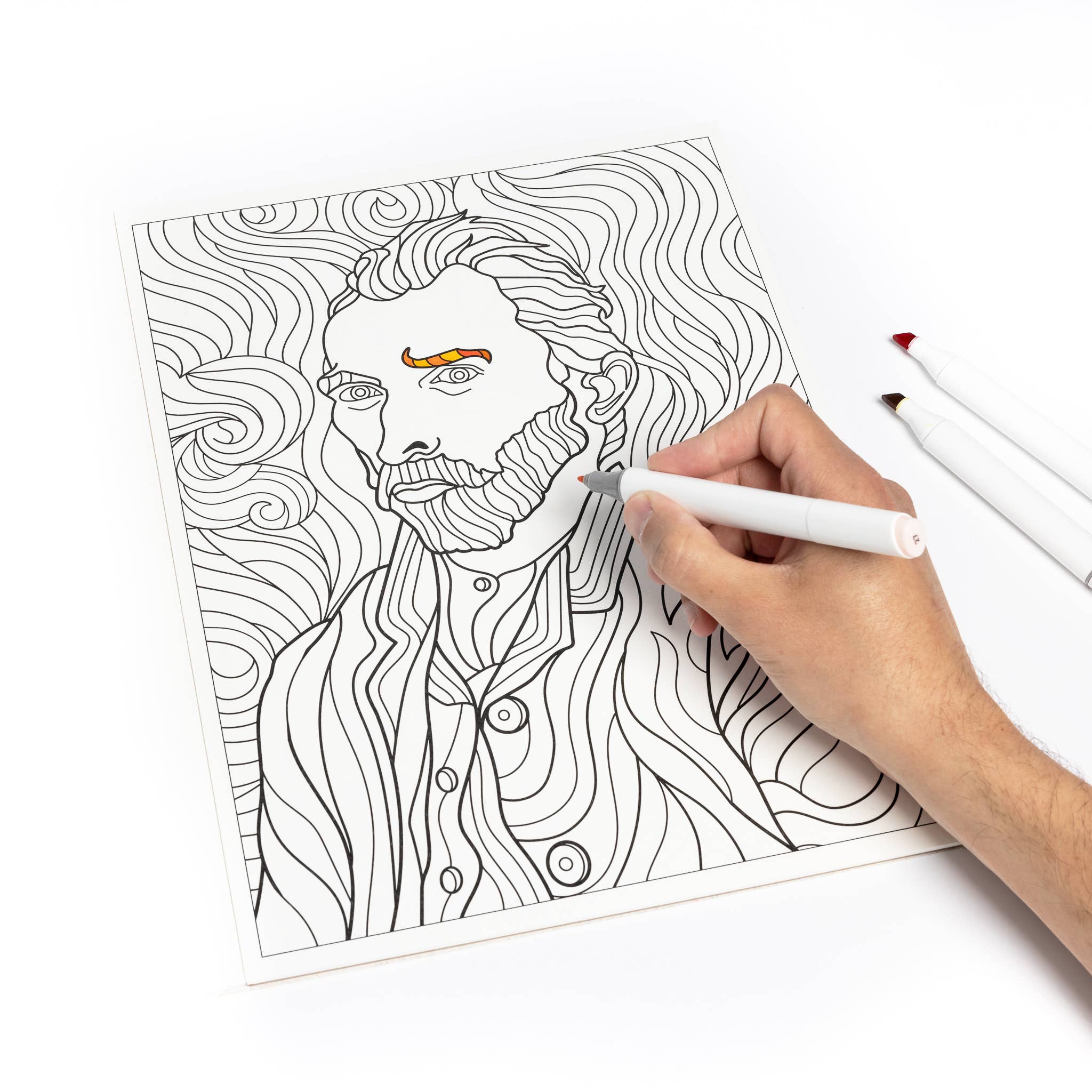 Van Gogh Coloring Book | 12 Masterpieces | Thick Premium Paper for Any Medium
