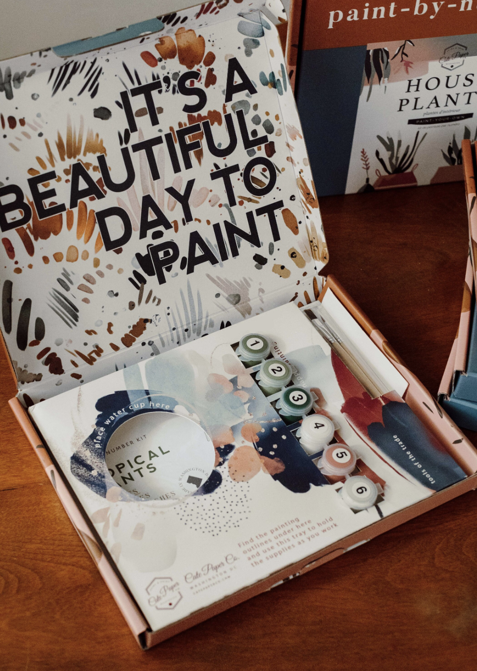 Sailboats at Sea Paint By Numbers Kit
