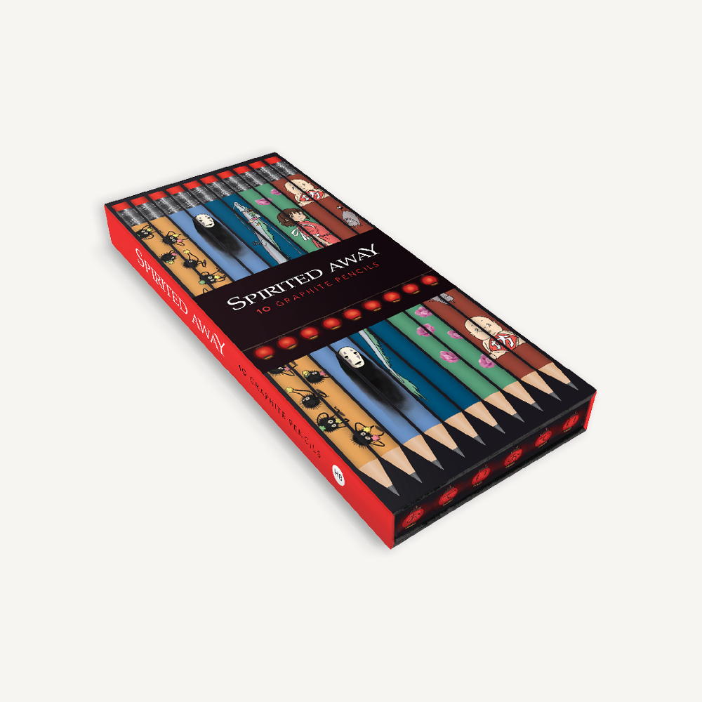 Spirited Away Graphite Pencil Set — Studio Ghibli
