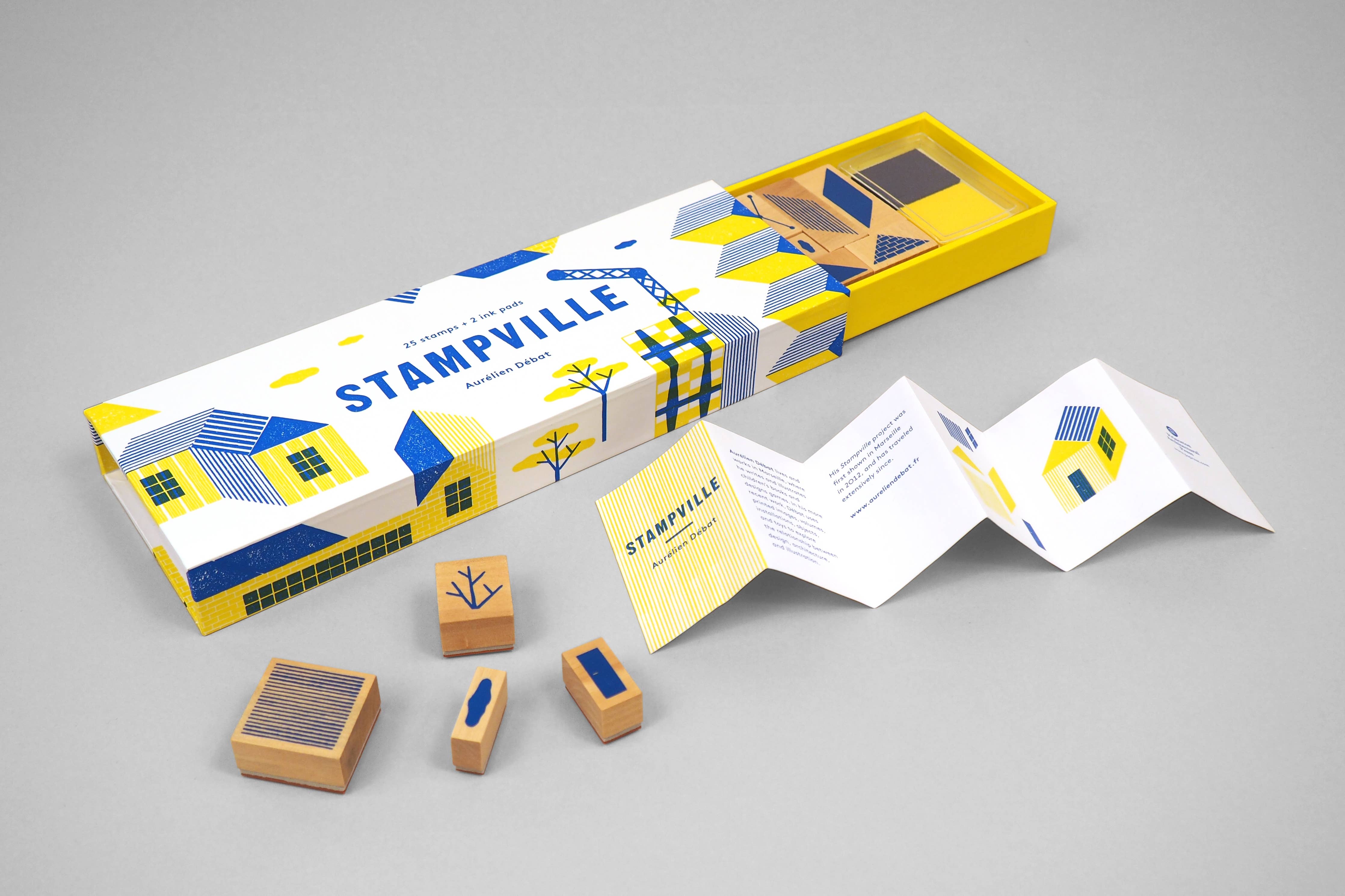 Stampville — Build Your Own Village Stamp Set