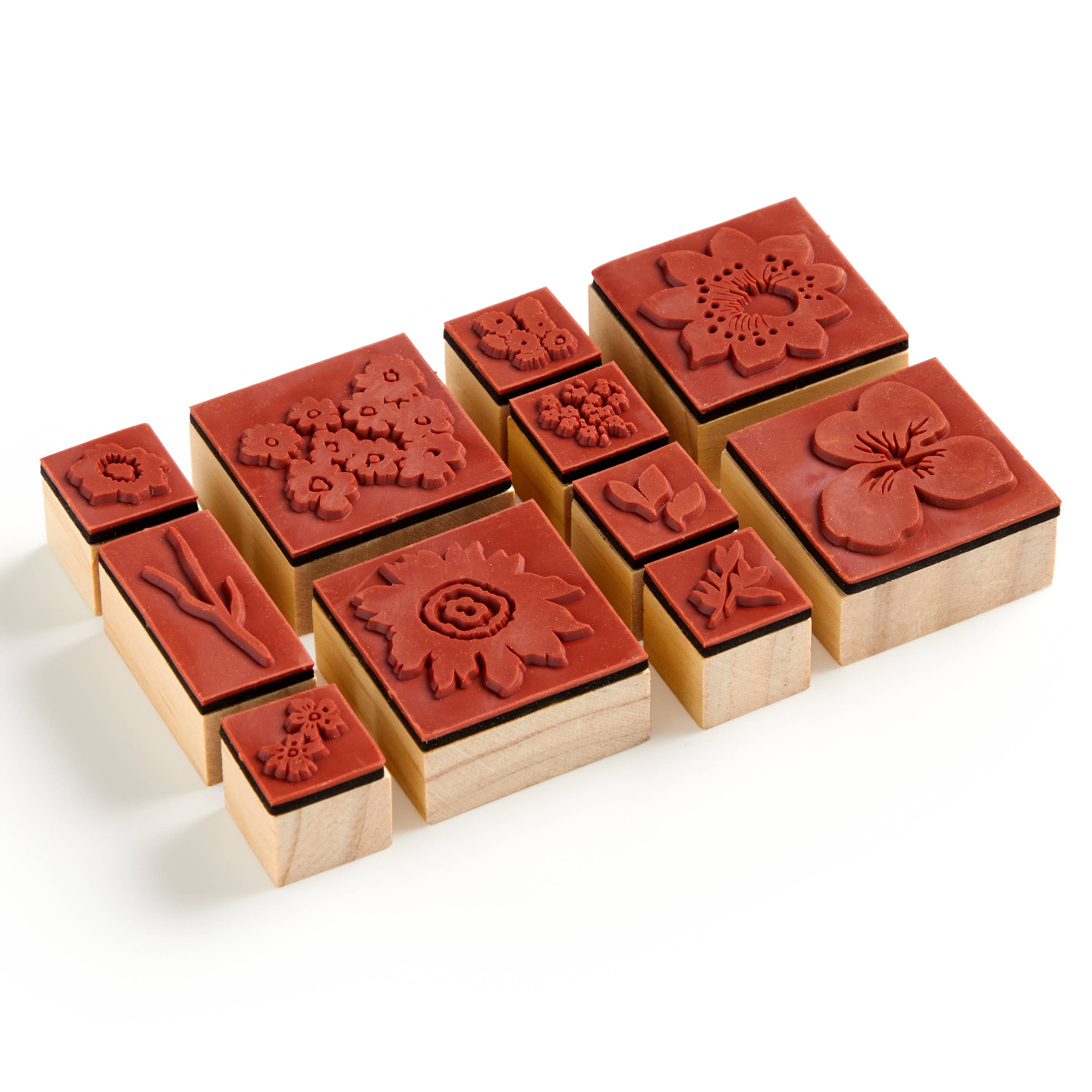 Liberty Classic Floral Rubber Stamp Set