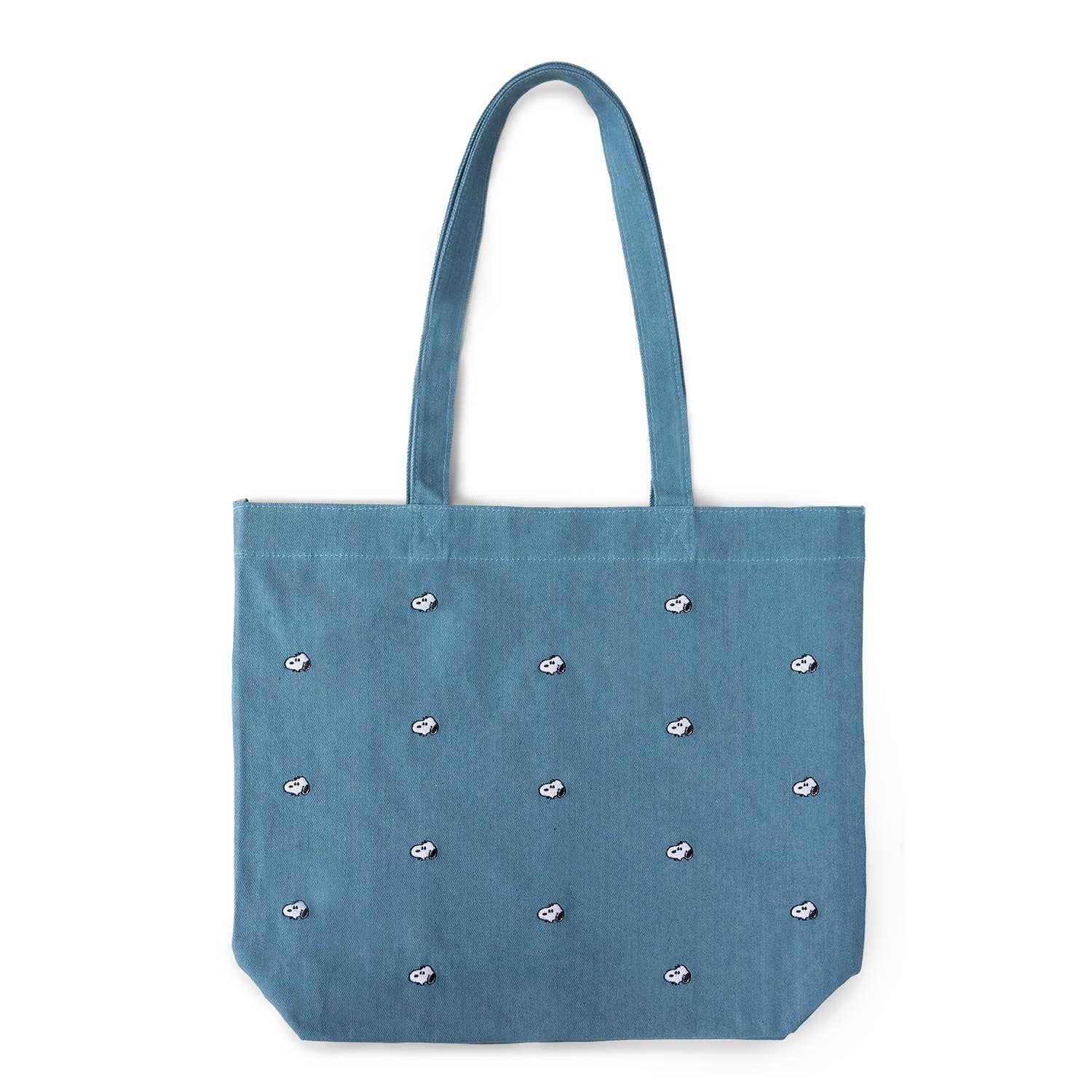 3P4 x Peanuts® – Snoopy Embroidered Denim Tote