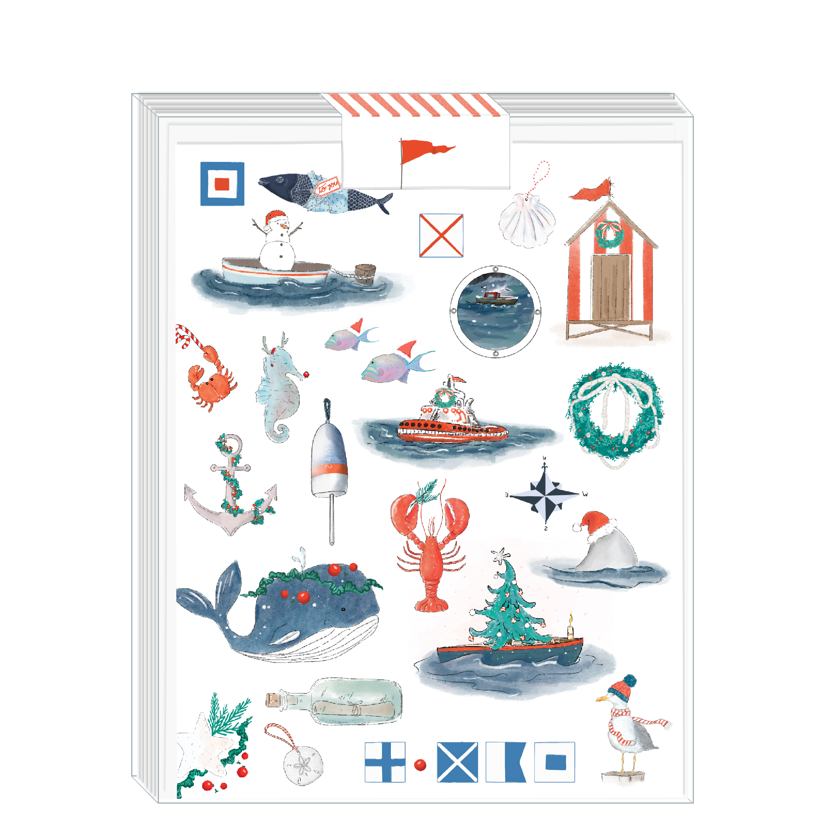 Seas N’ Wishes Boxed Set — Set of 8 Cards