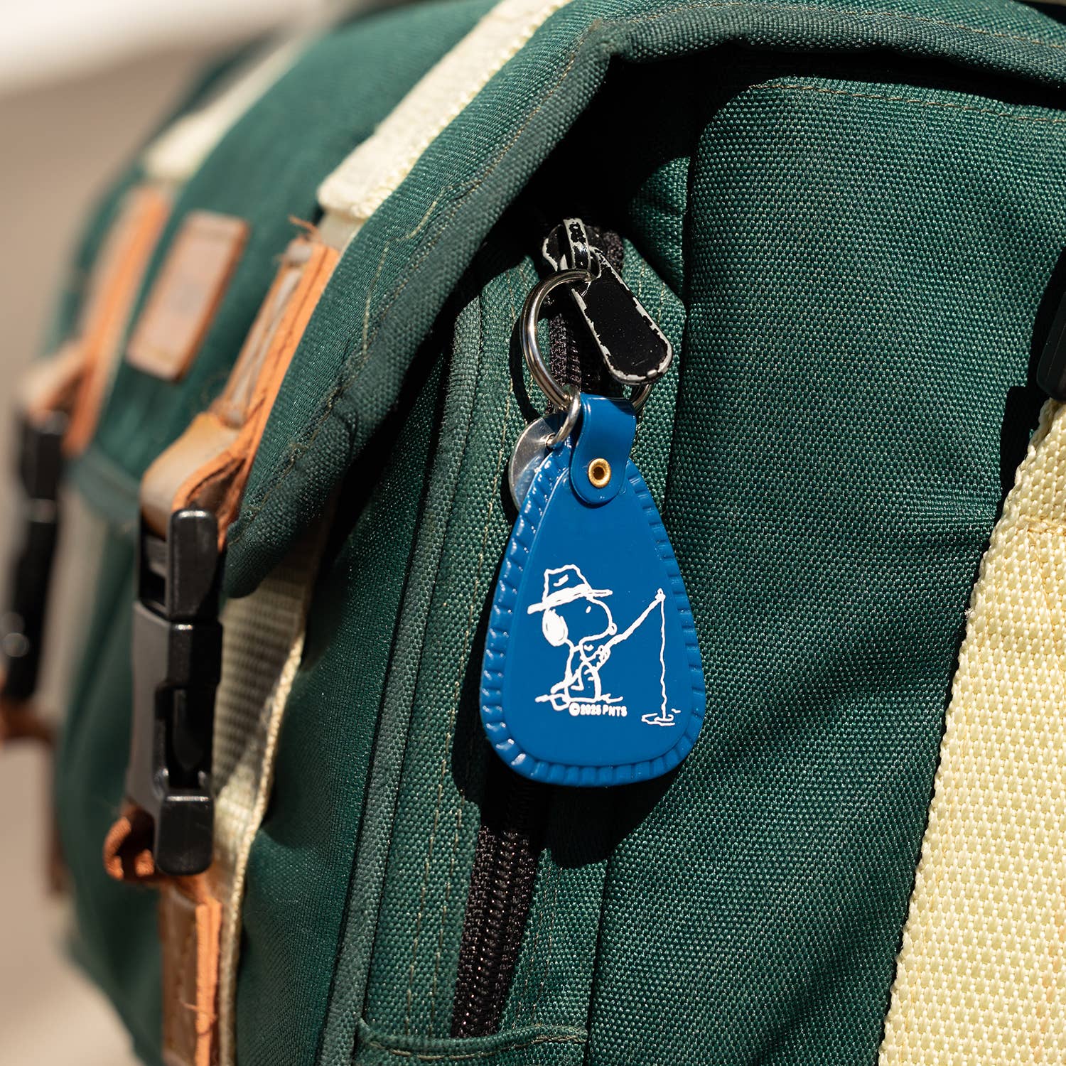 3P4 x Peanuts® - Snoopy Fisherman Saddle Keychain