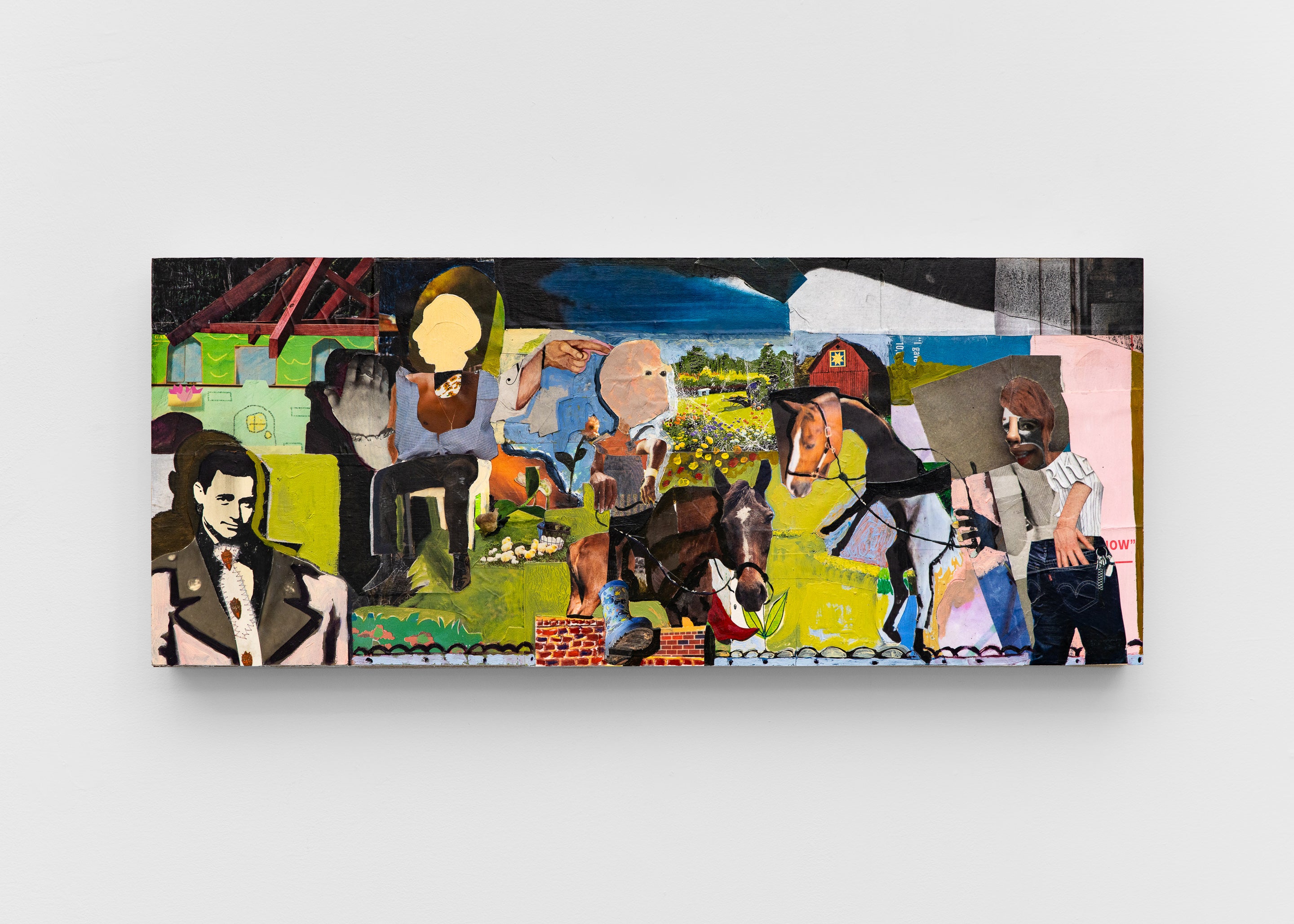 The Kissing Equestrians