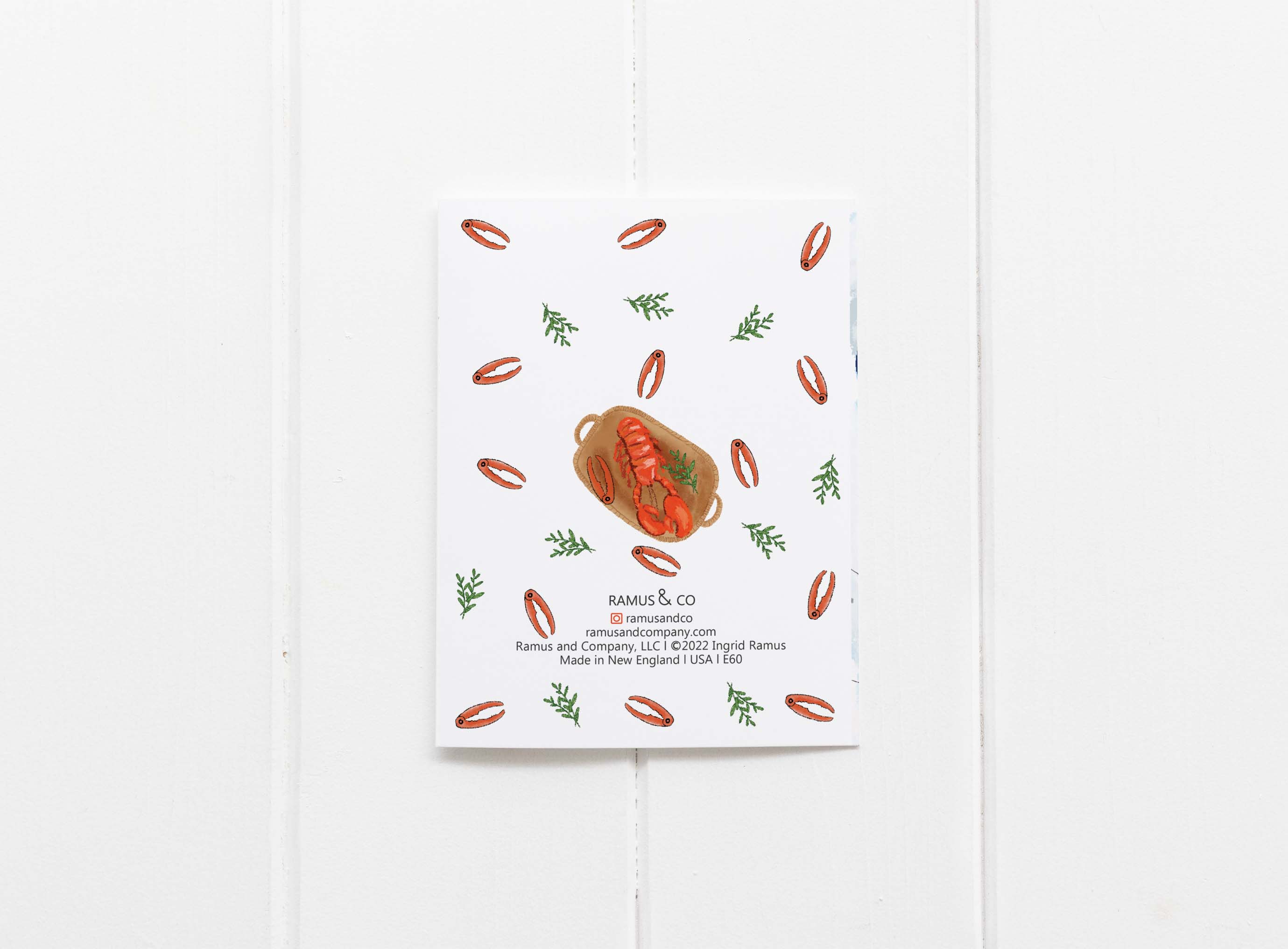 Lobster Bake Greeting Card