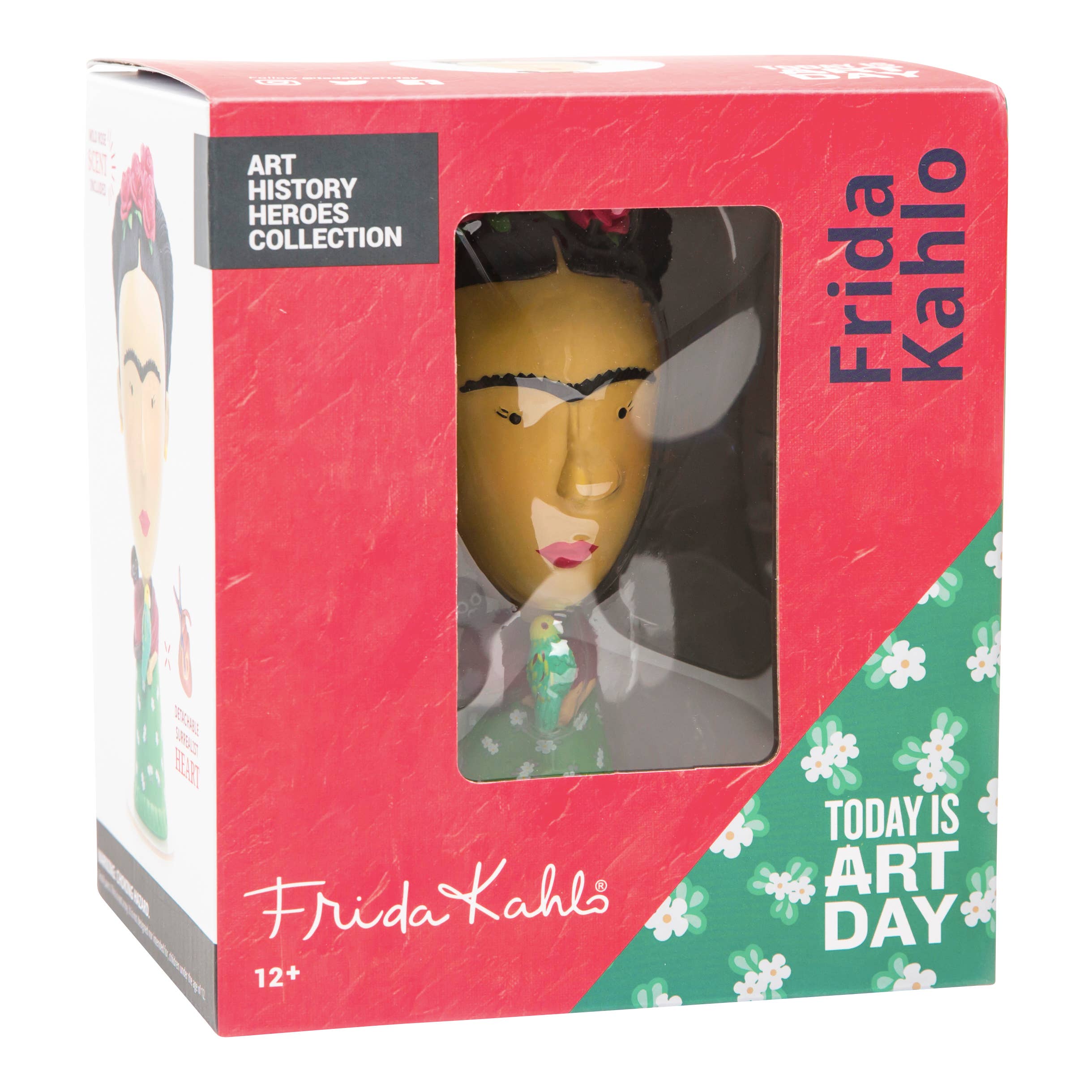 Frida Kahlo Figurine | 5" Art History Collectible | Scented with Wild Rose