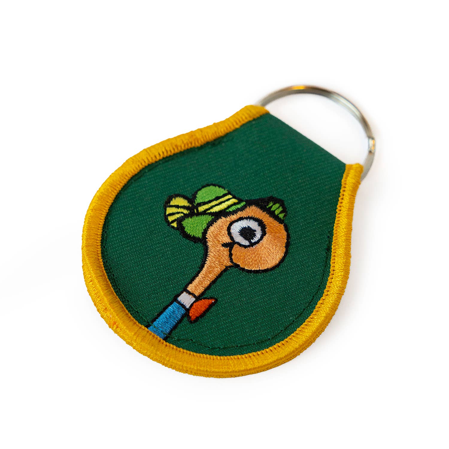 3P4 x Richard Scarry® “Lowly Worm” Patch Keychain