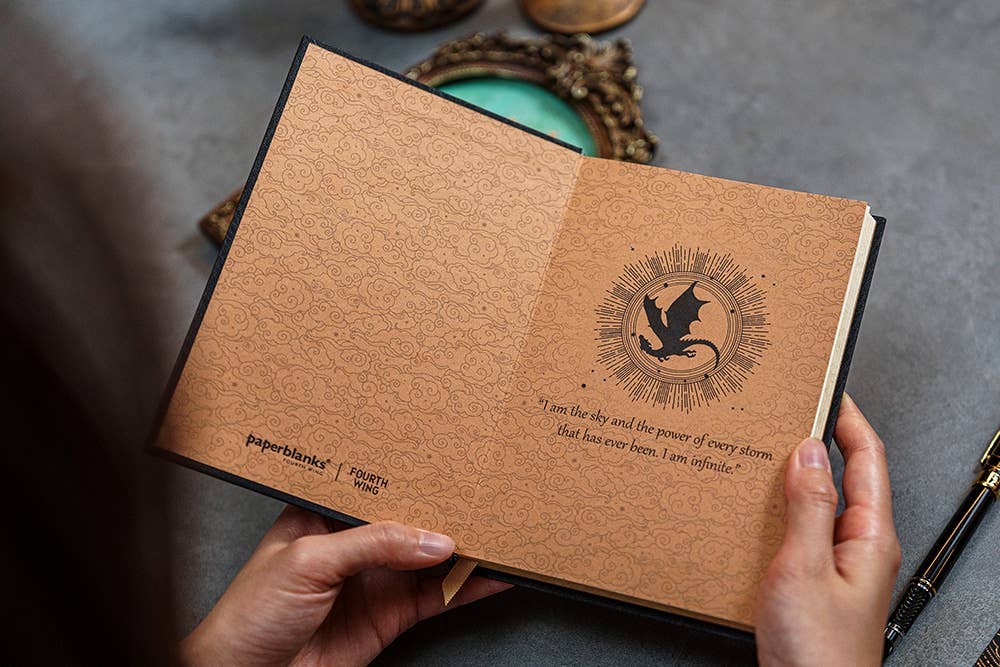 Paperblanks Shadows of Navarre Hardcover (Fourth Wing)