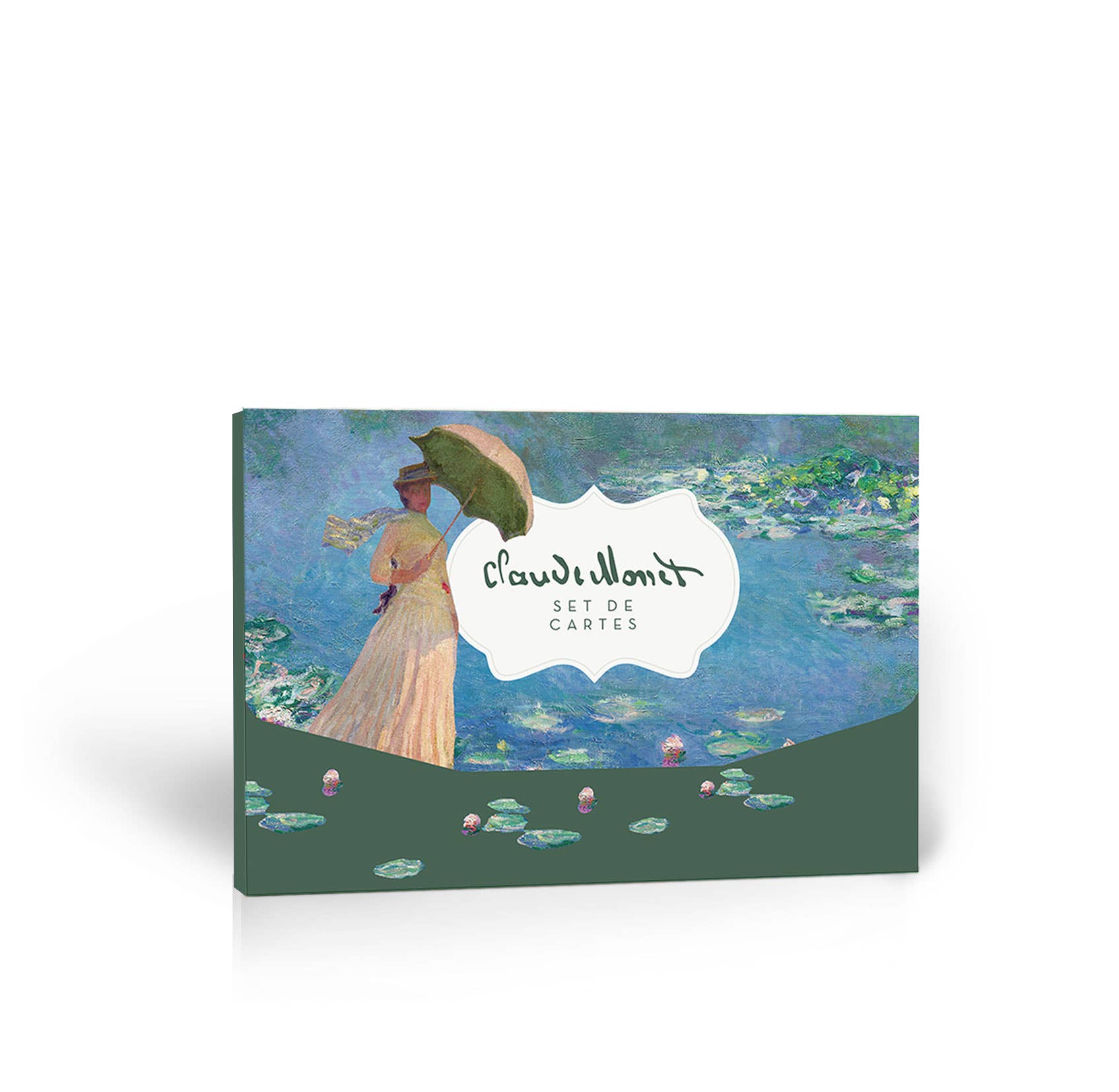 Claude Monet Stationery Set by Mon Petit Art | 15 Cards & Labels
