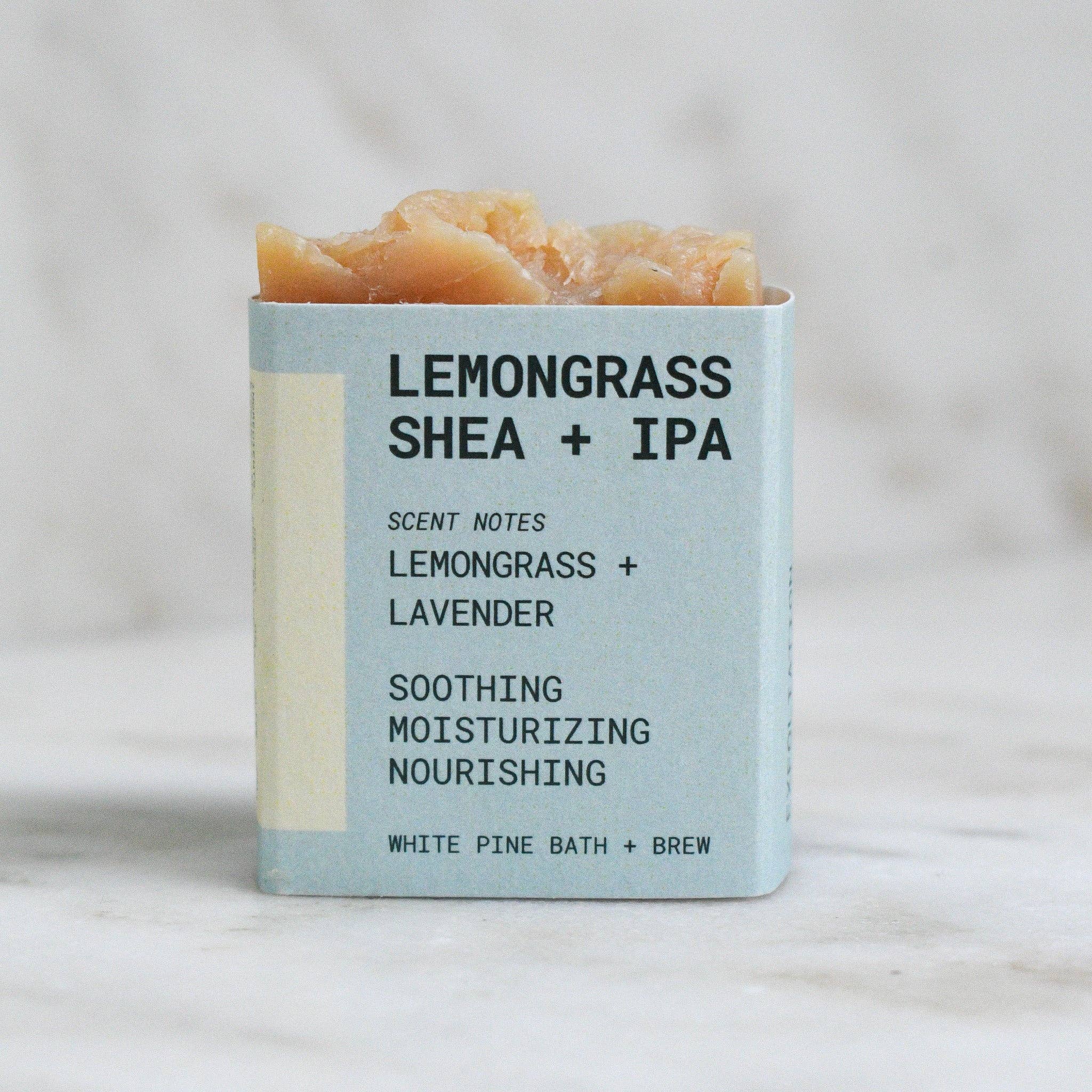 Lemongrass Shea + IPA - Mini Beer Soap