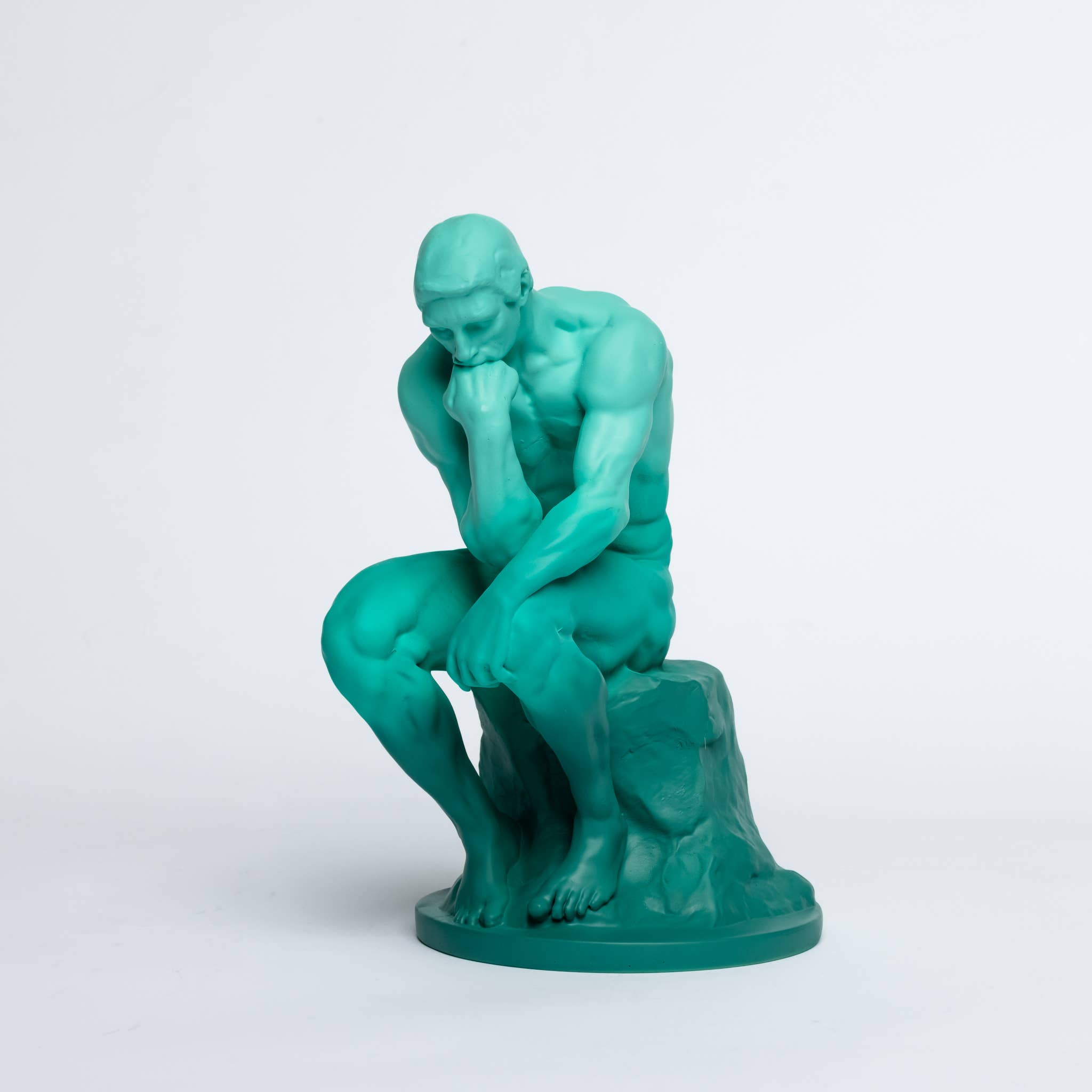 Rodin's The Thinker Statue | 7.9" Colorful Resin Reproduction