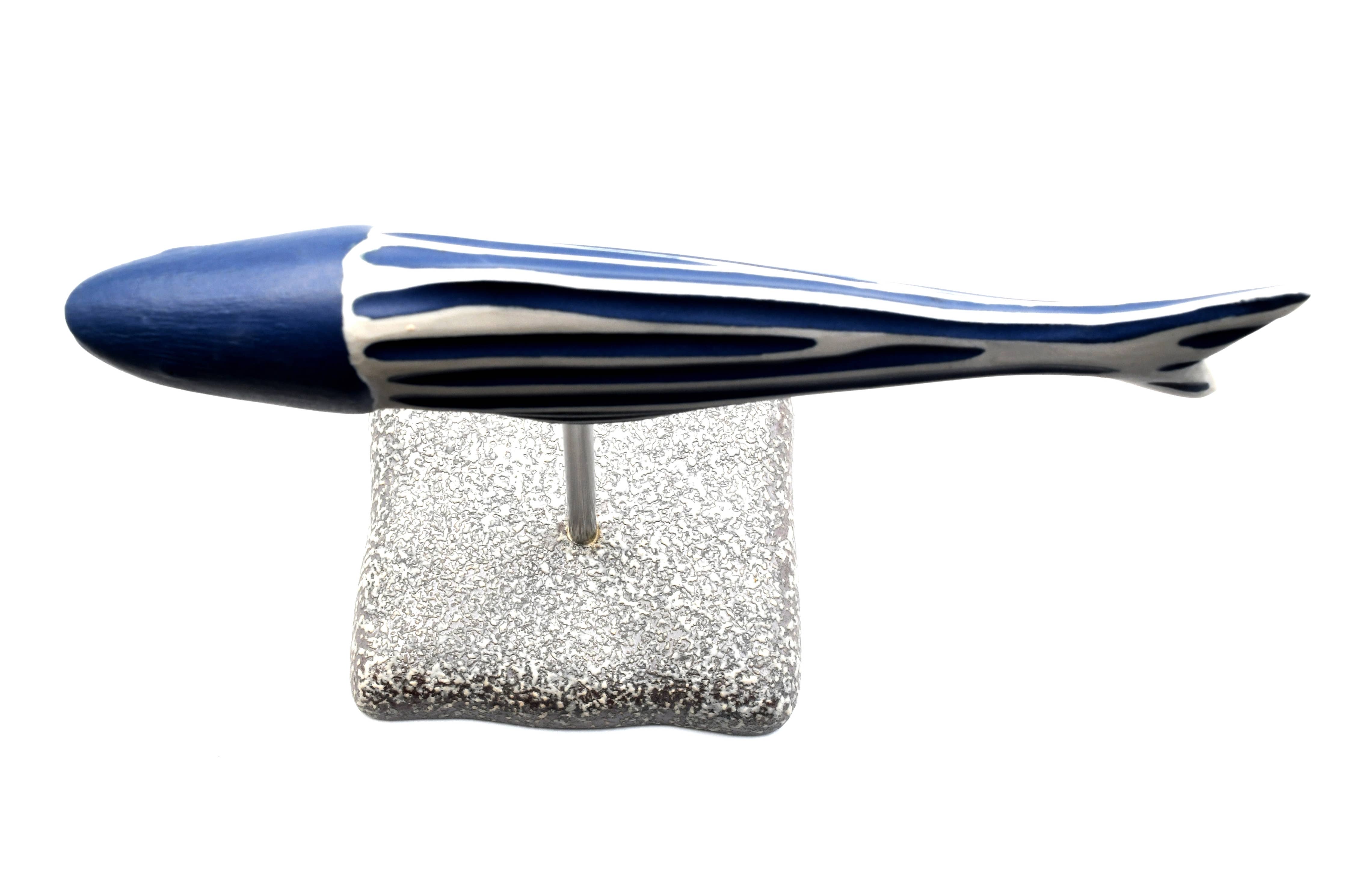 Fish Porcelain Ceramic Sculpture Ornament