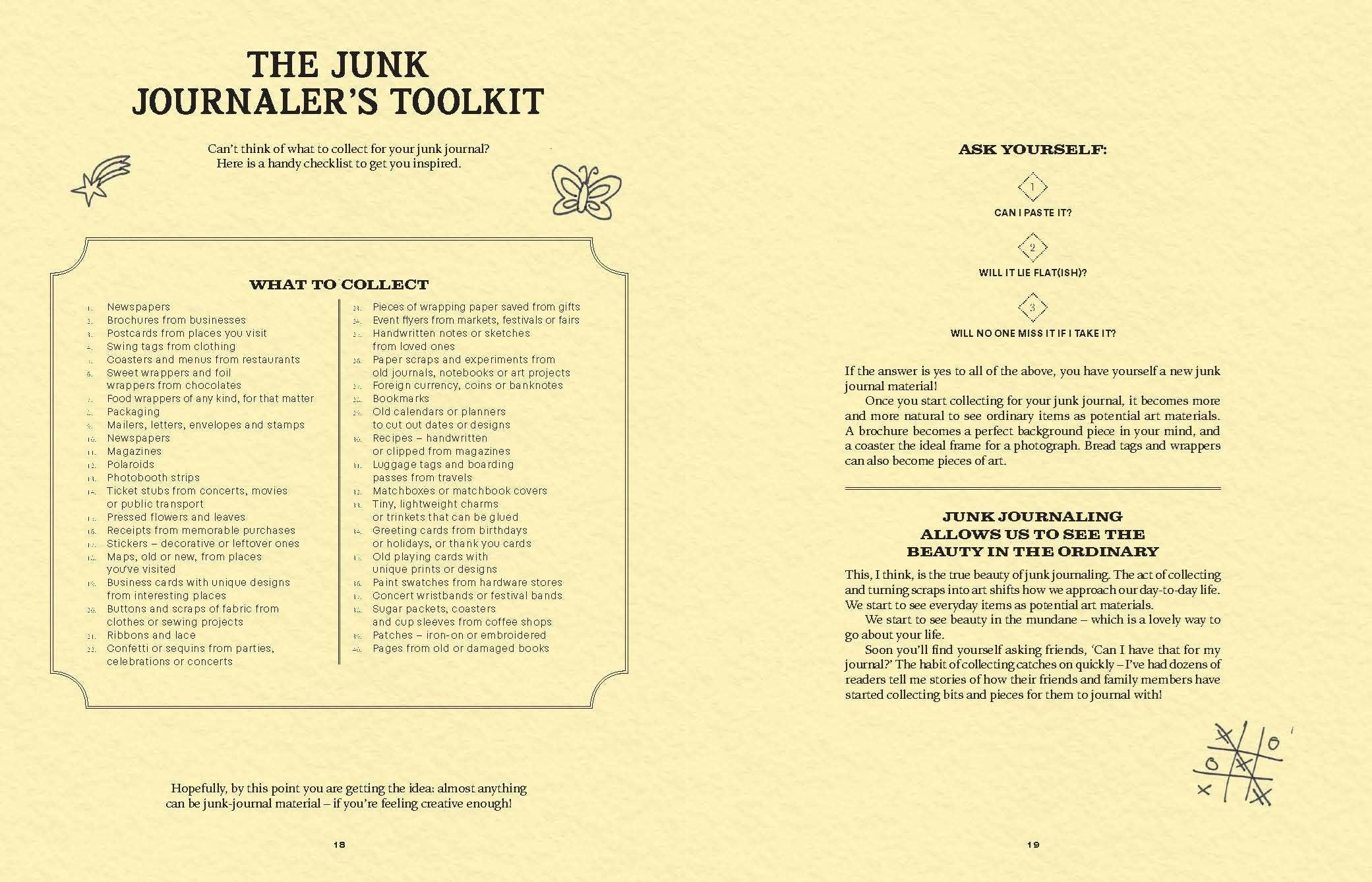 A Year of Junk Journaling: 52 Creative Prompts for Everyday Inspiration